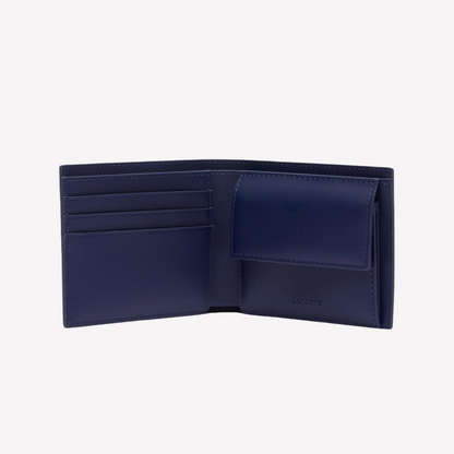 Lacoste The Blend Medium Billfold - Mono Marine Laponie