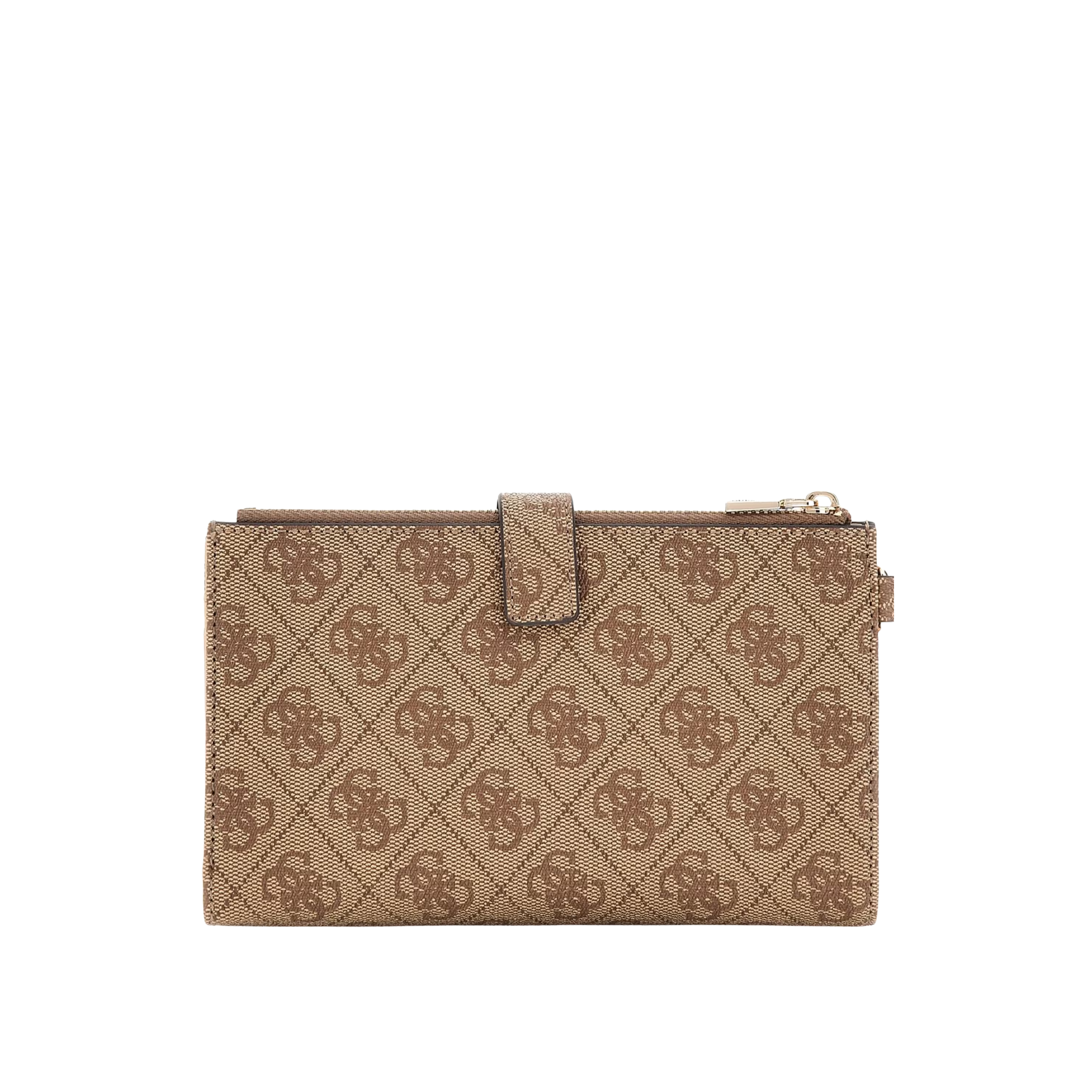 Guess Women Laurel 4G Logo Wallet - Latte Logo