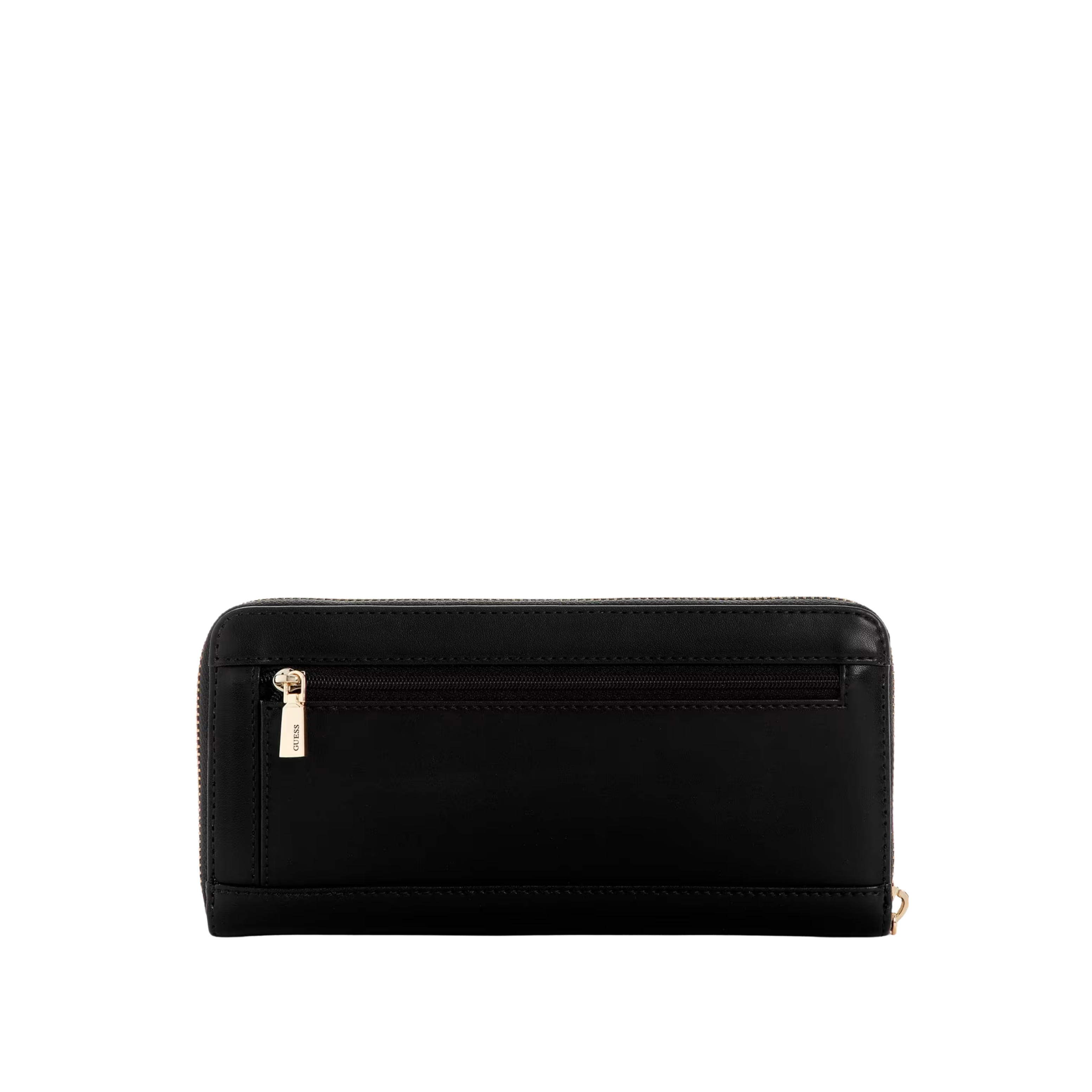 Guess Women Laurel II Large Zip Around Wallet - Black