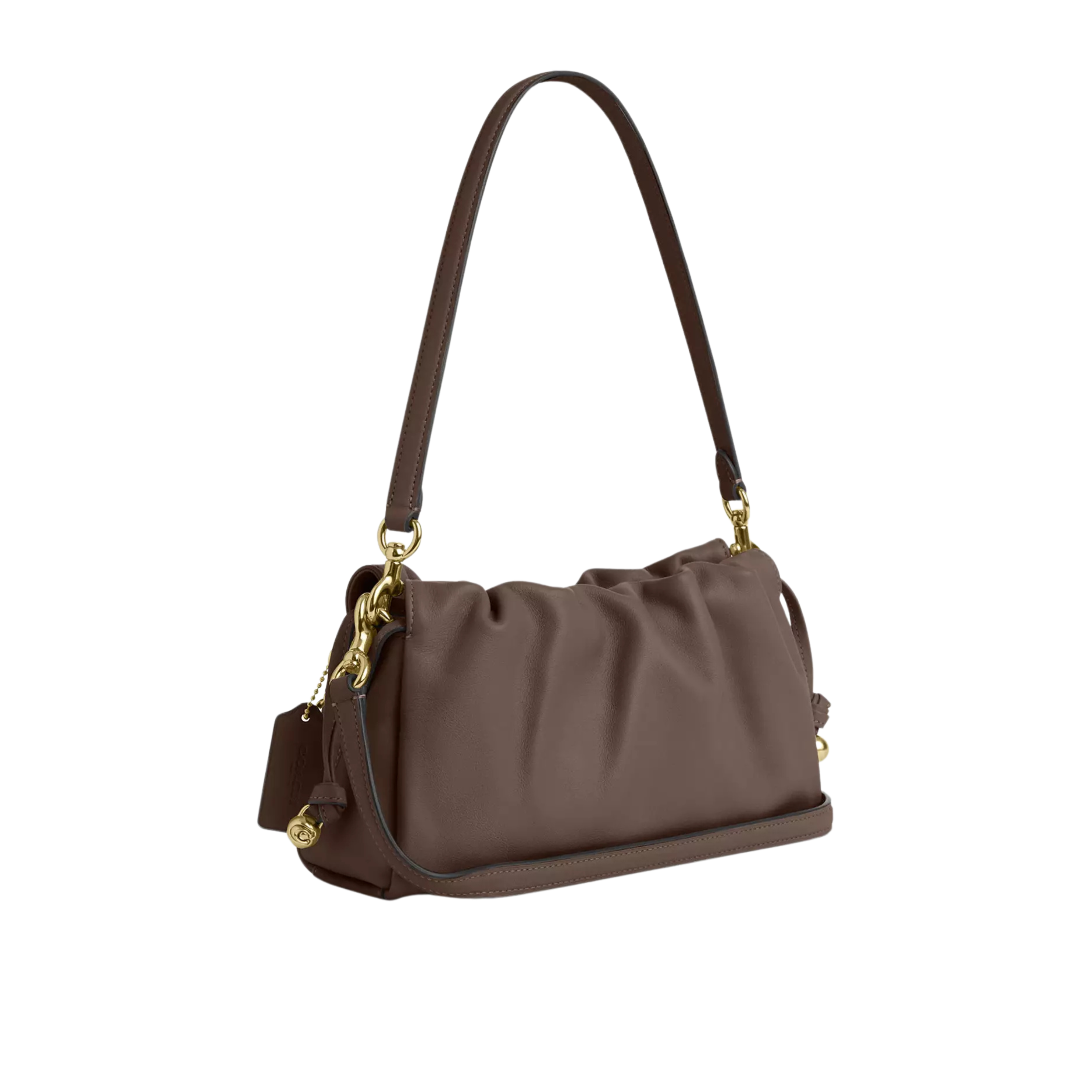 COACH Women Faye Shoulder Bag - Gold Dark Stone