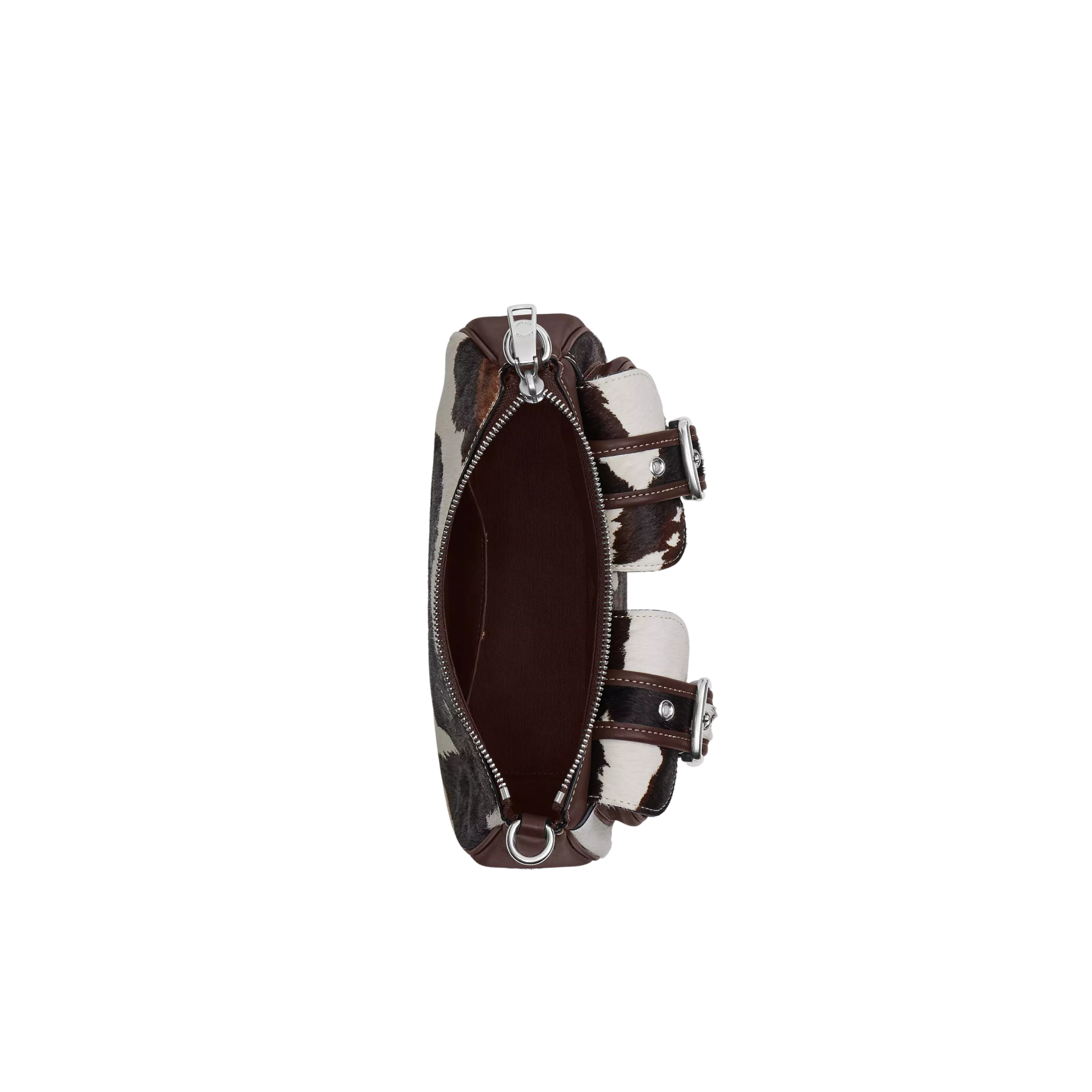 COACH Women Ashton Bag - Cow Printed Silver