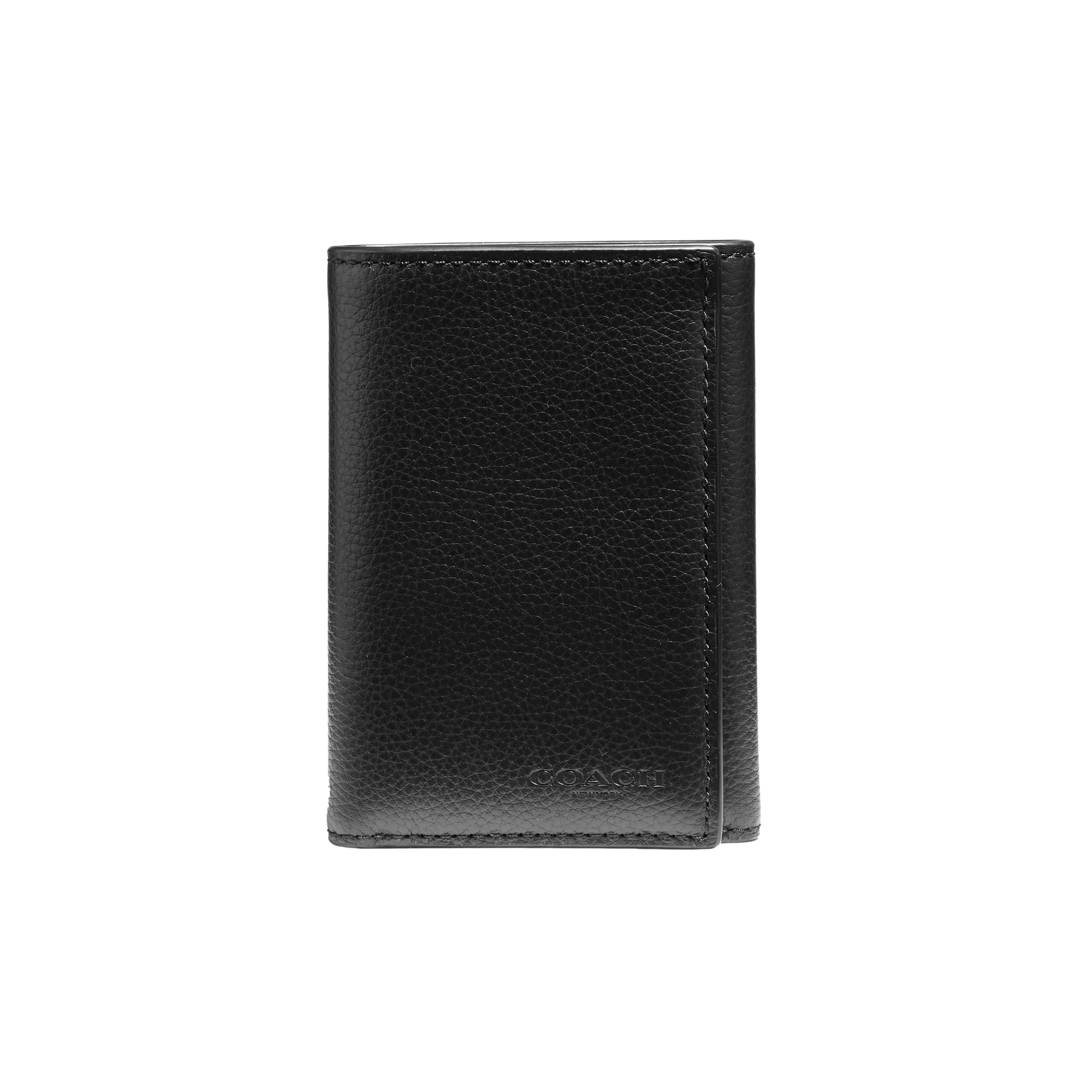 COACH Men Trifold Wallet - Black