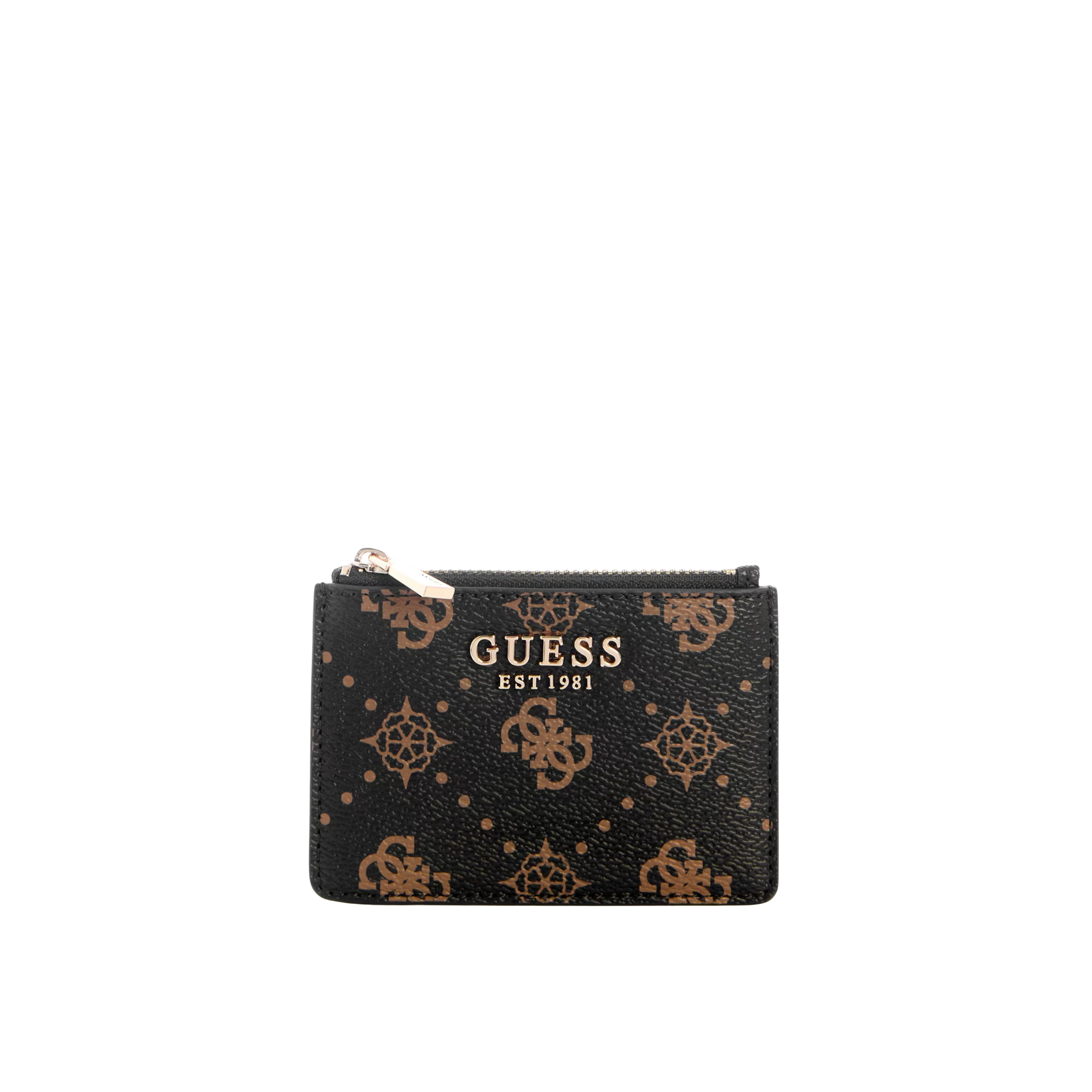Guess Women Carrie Quattro G Card Case - Espresso Logo