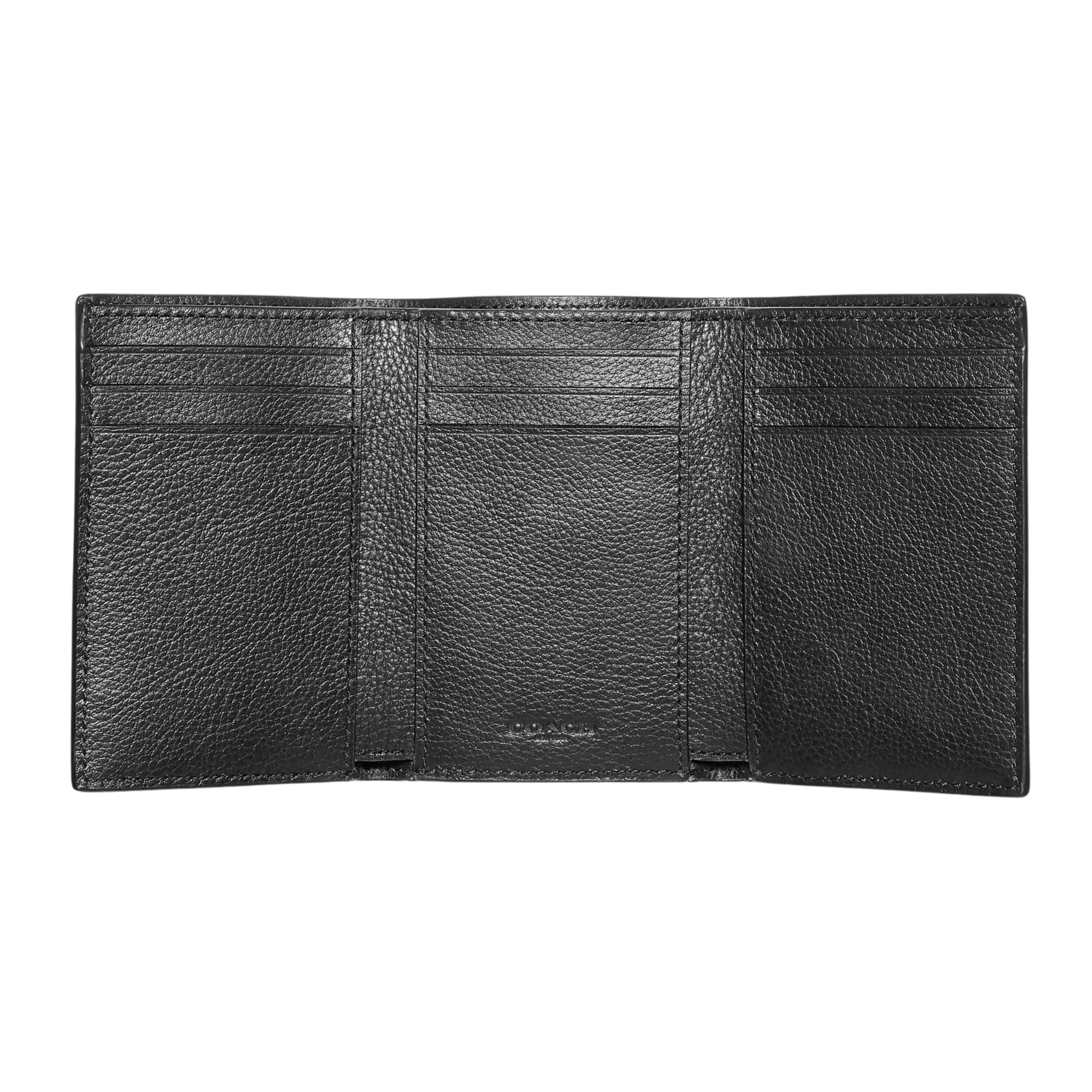 COACH Men Trifold Wallet - Black