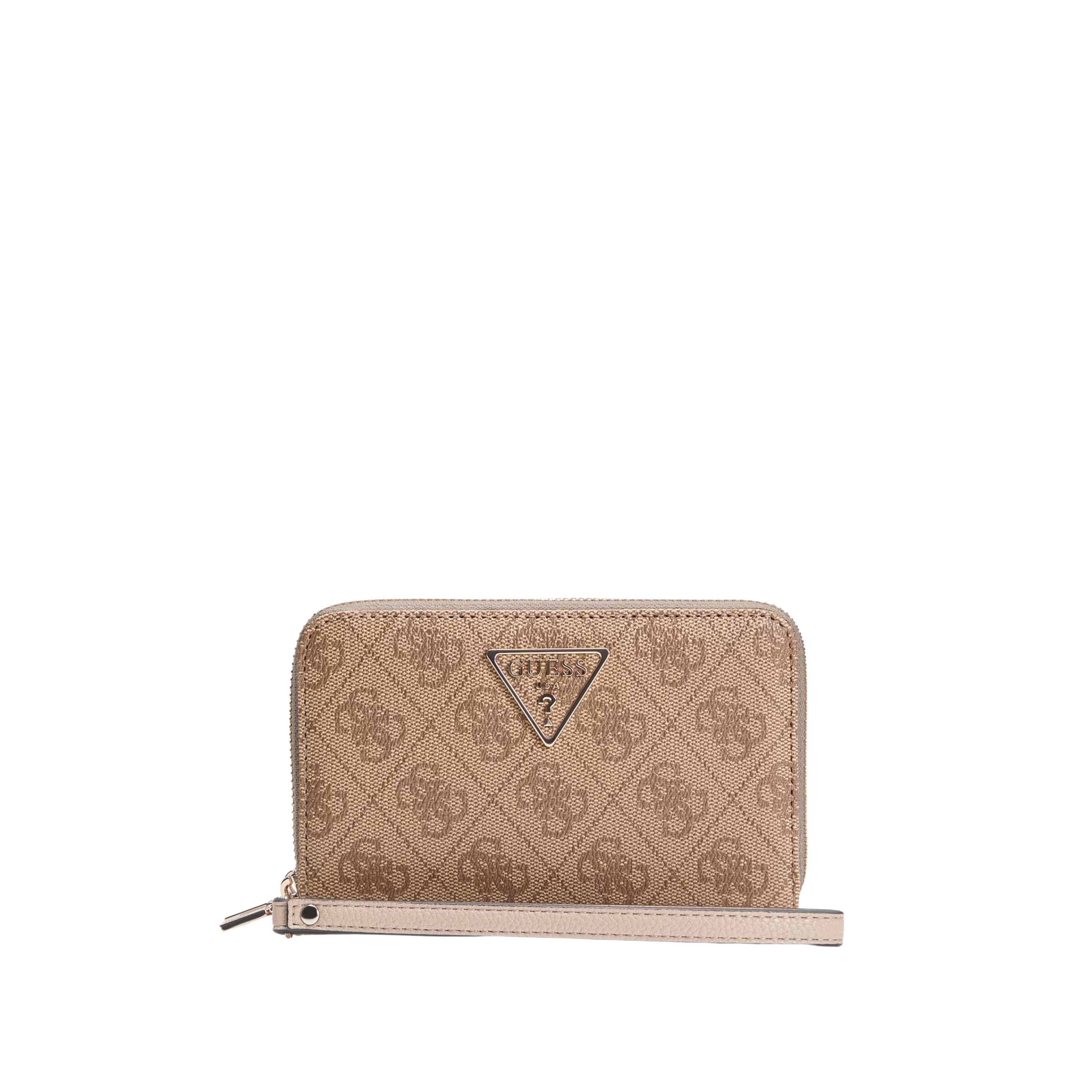 Guess Women Laurel Wallet - Latte Logo