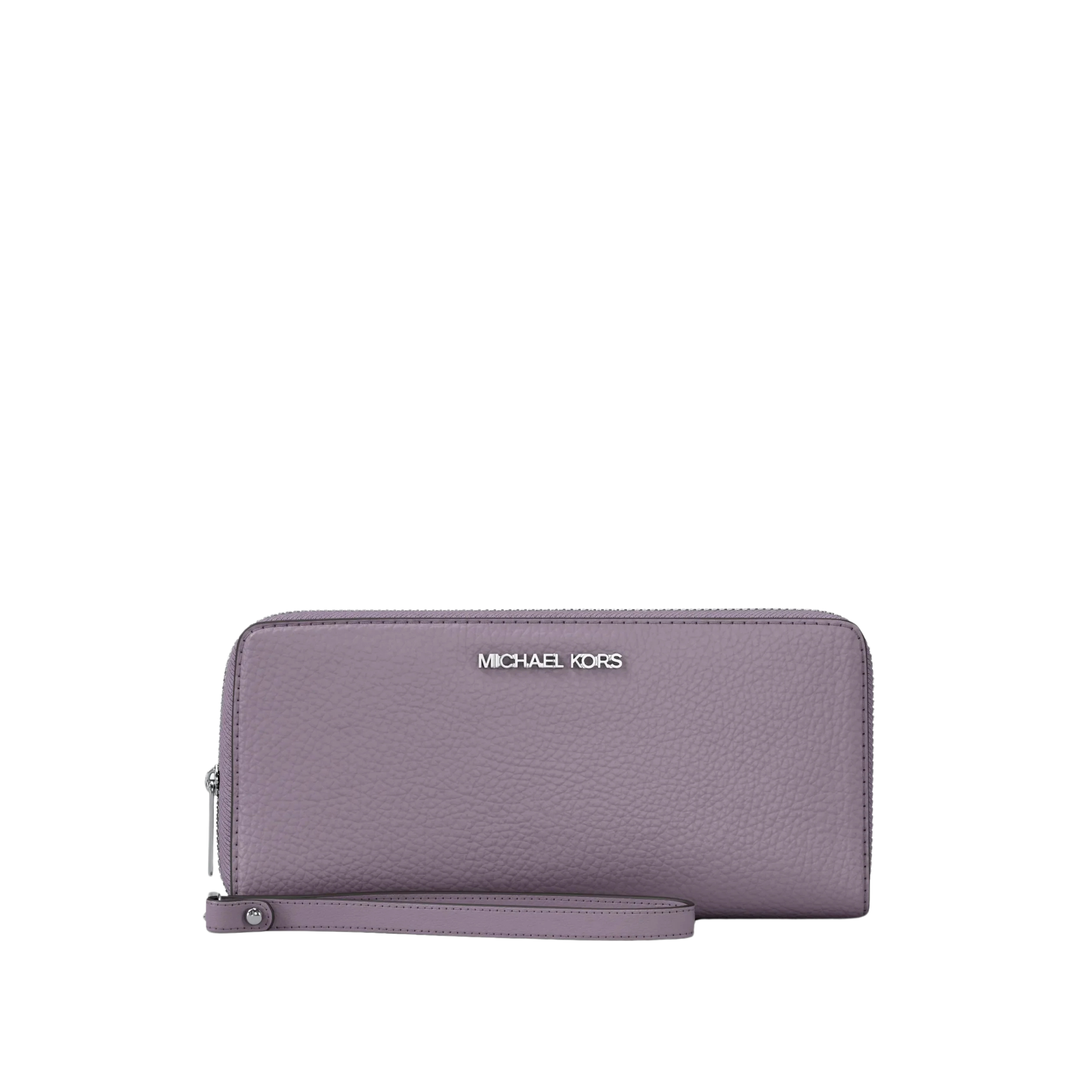 Michael Kors Women Large Pebbled Leather Continental Wallet - Lilac