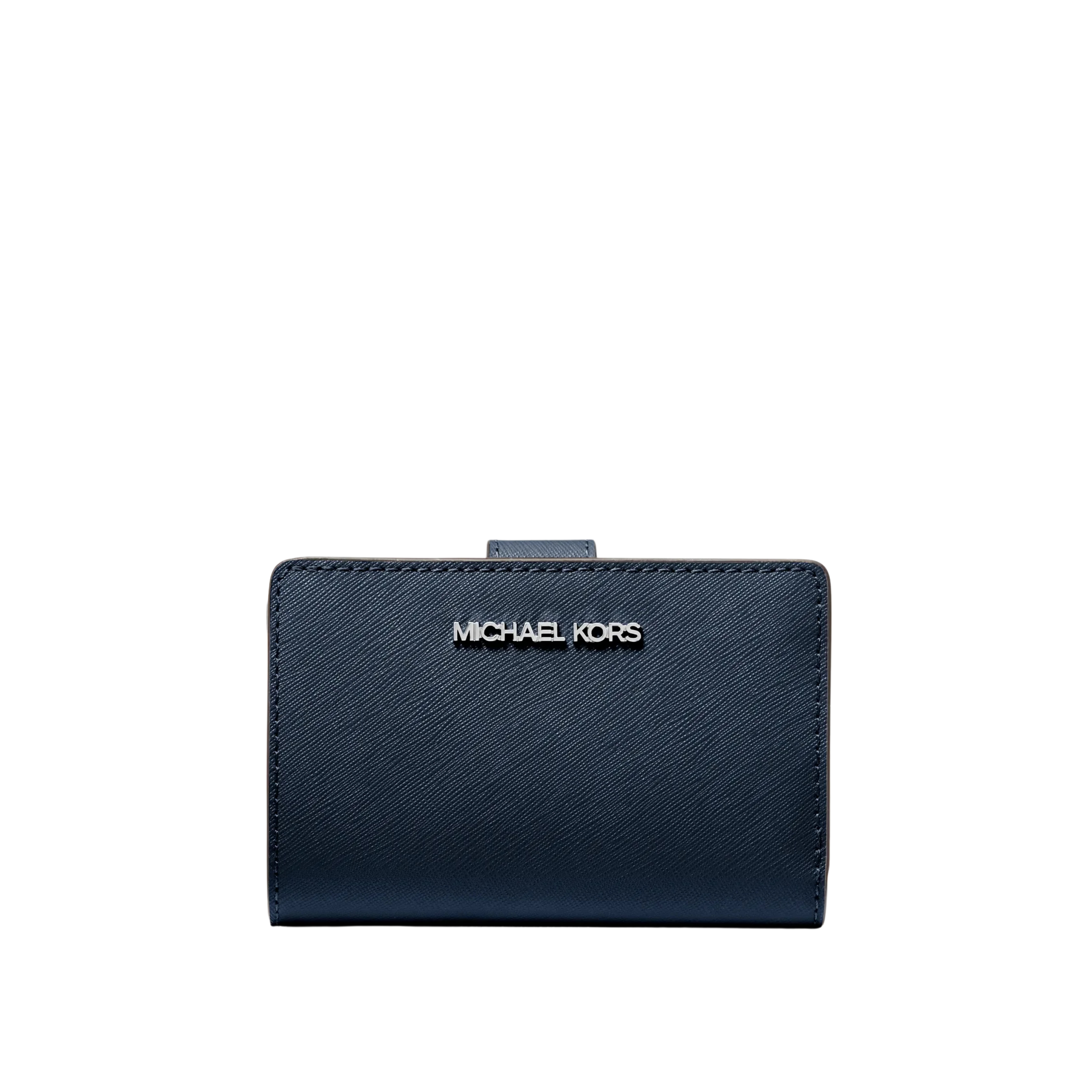 Michael Kors Women Medium Saffiano Leather Wallet - Navy