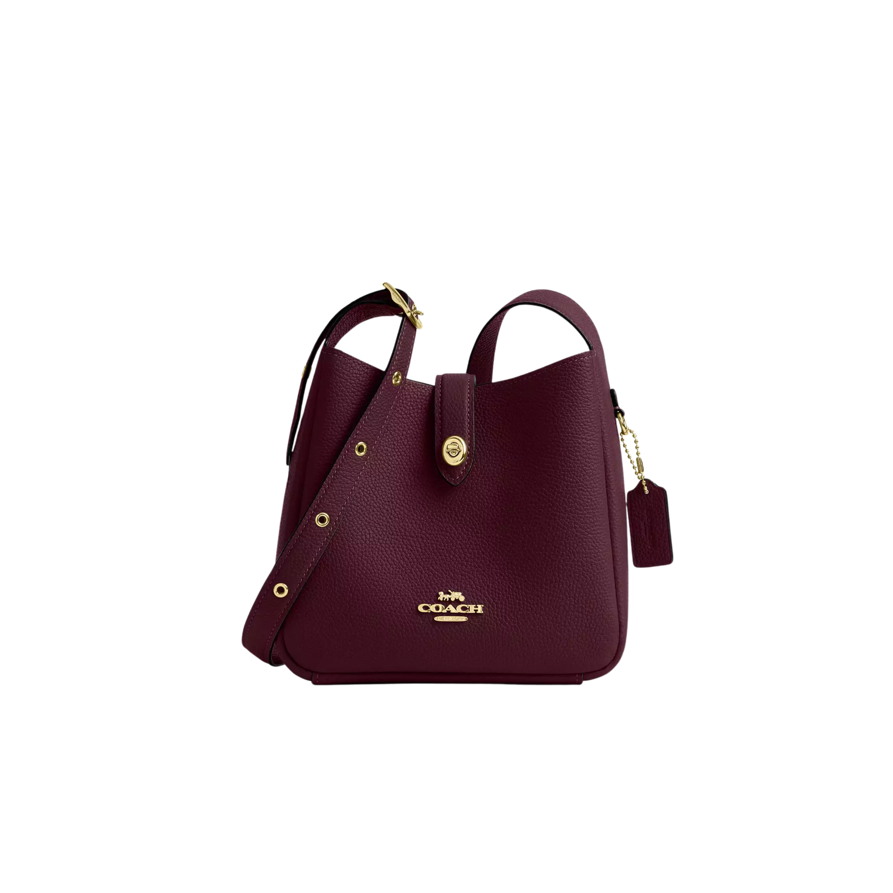 COACH Women Hadley Mini Crossbody Bag - Dark Wine