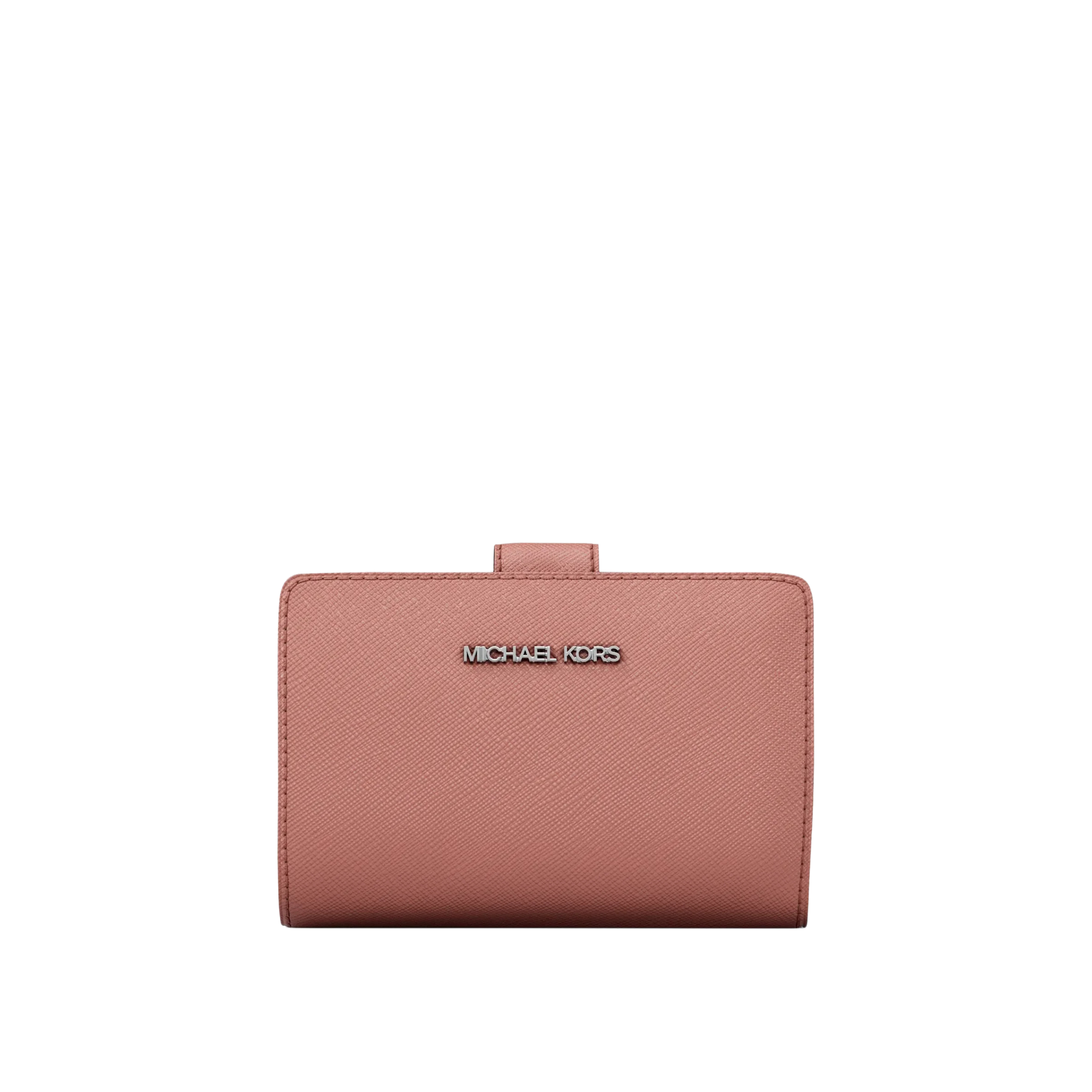 Michael Kors Women Medium Saffiano Leather Wallet - Sunset Rose