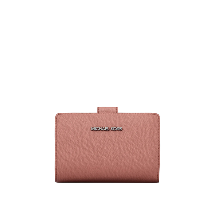 Michael Kors Women Medium Saffiano Leather Wallet - Sunset Rose