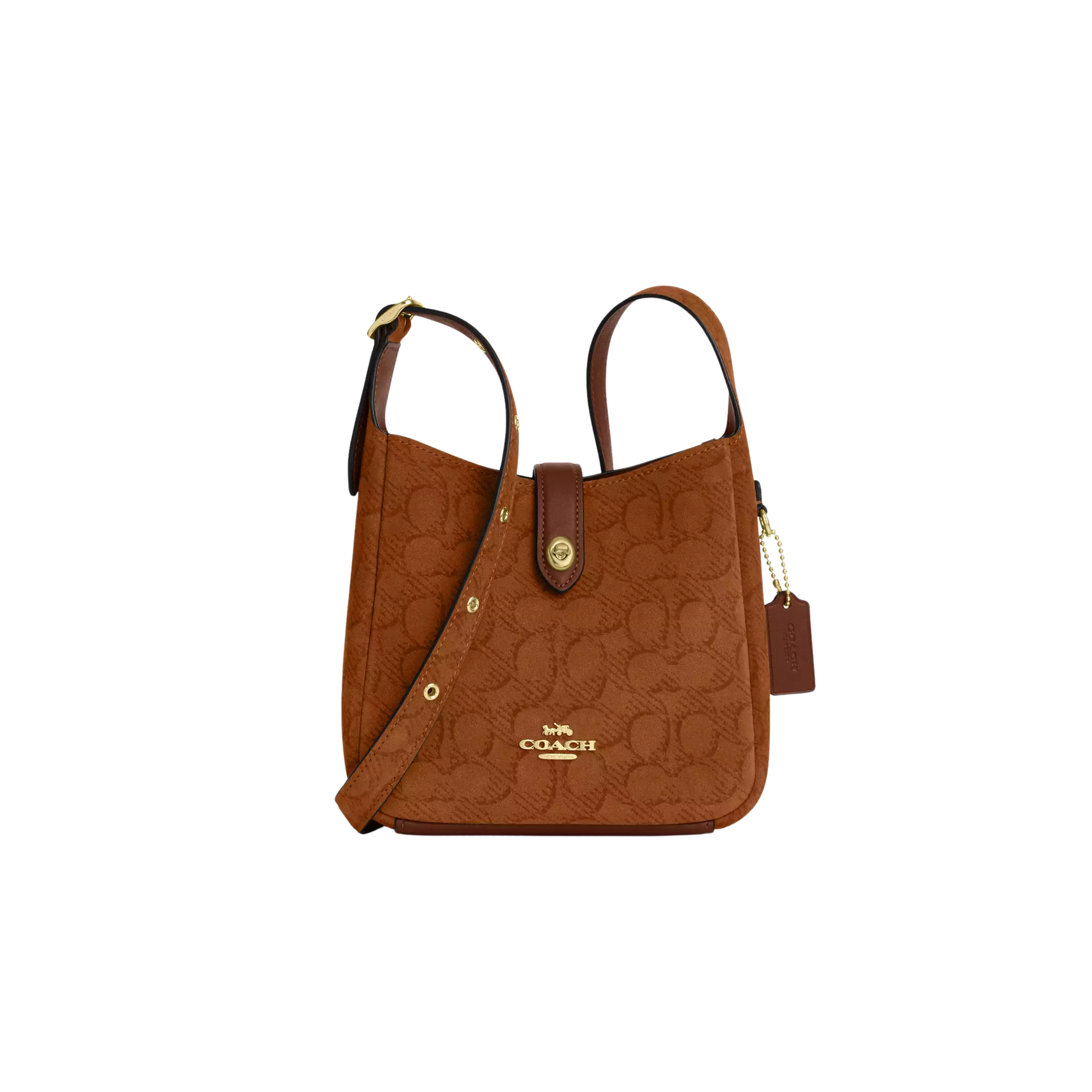 COACH Women Hadley Mini Crossbody Bag - Caramel