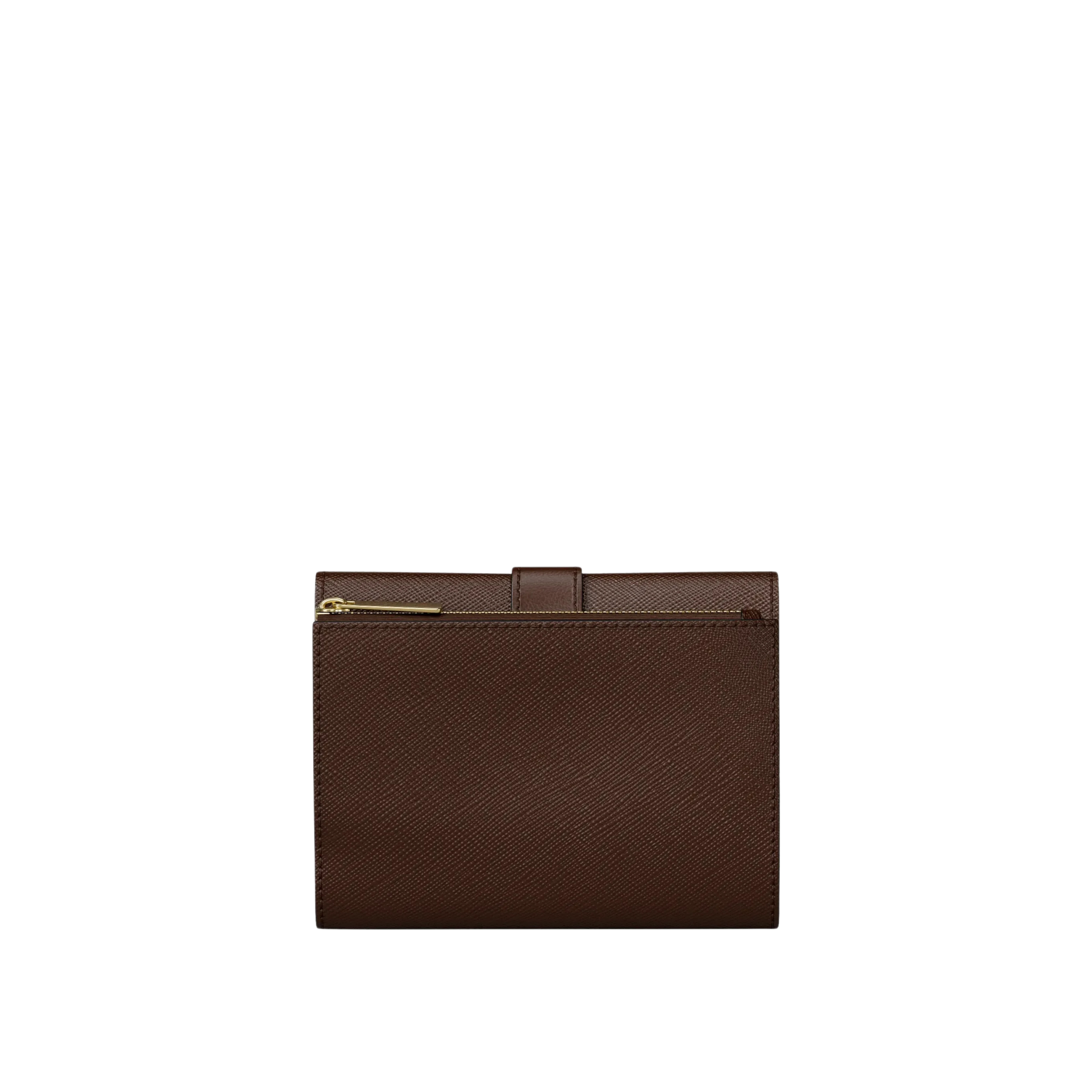 Michael Kors Women Greenwich Medium Leather Trifold Wallet - Nutmeg