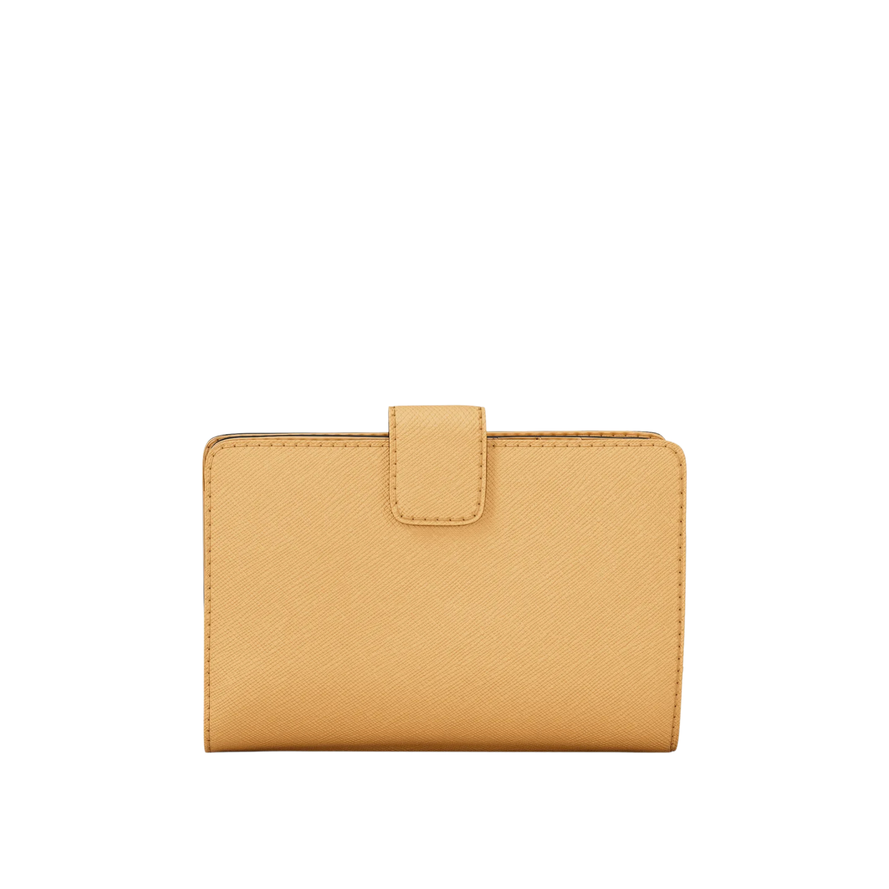 Michael Kors Women Medium Crossgrain Leather Wallet - Honeywheat