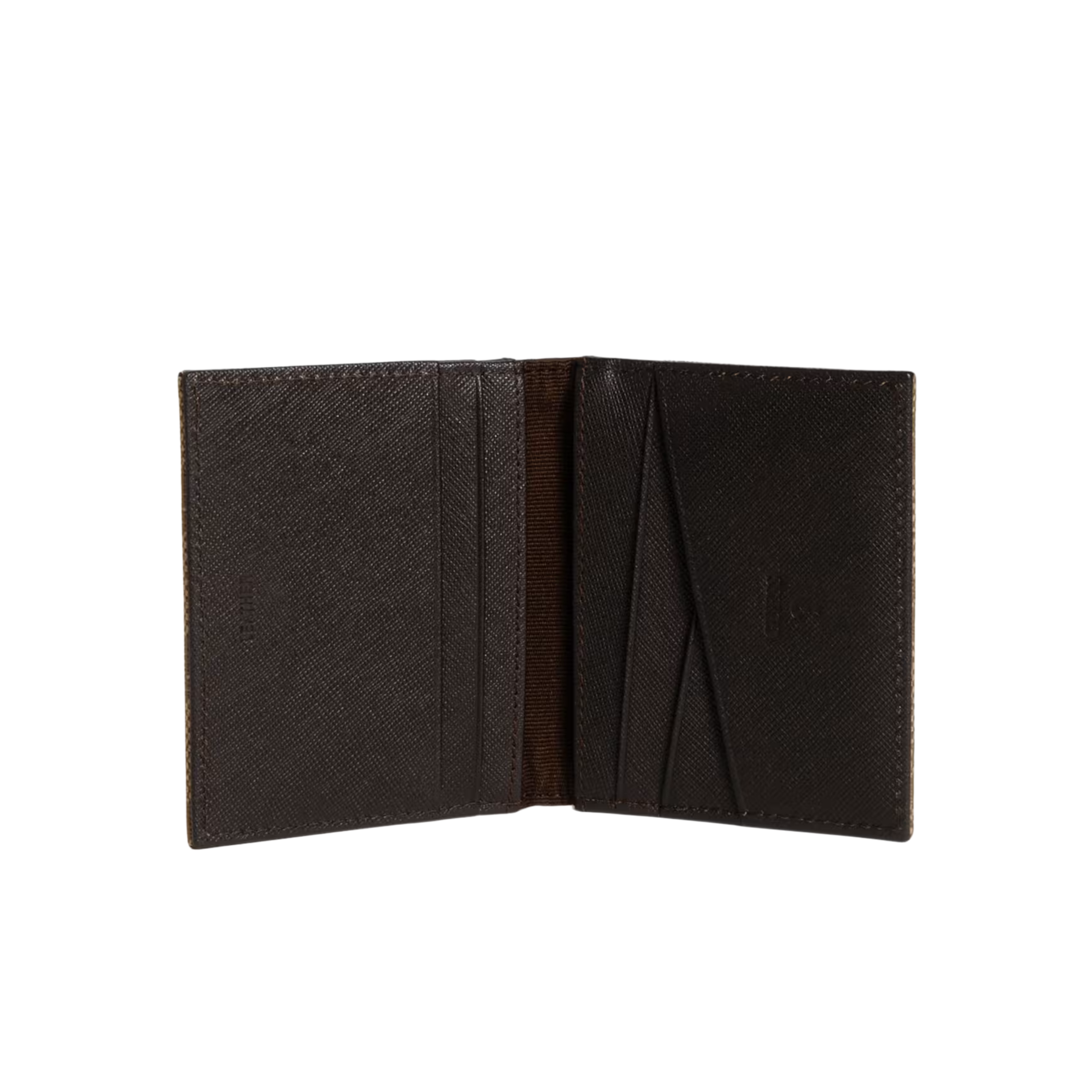 Guess Men Noah Magnetic Card Case - Brown