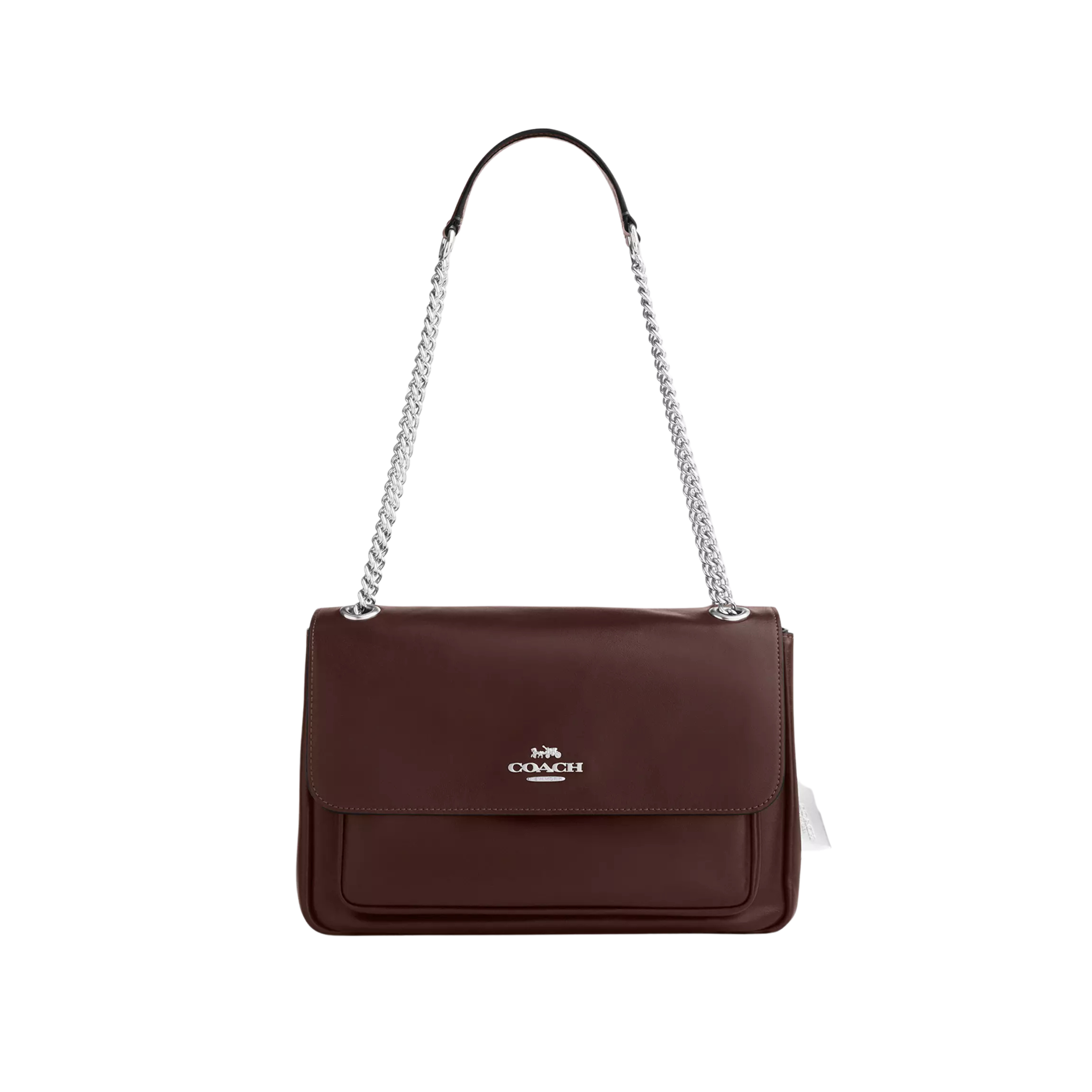 COACH Women Elodie Crossbody Bag - Brown Silver