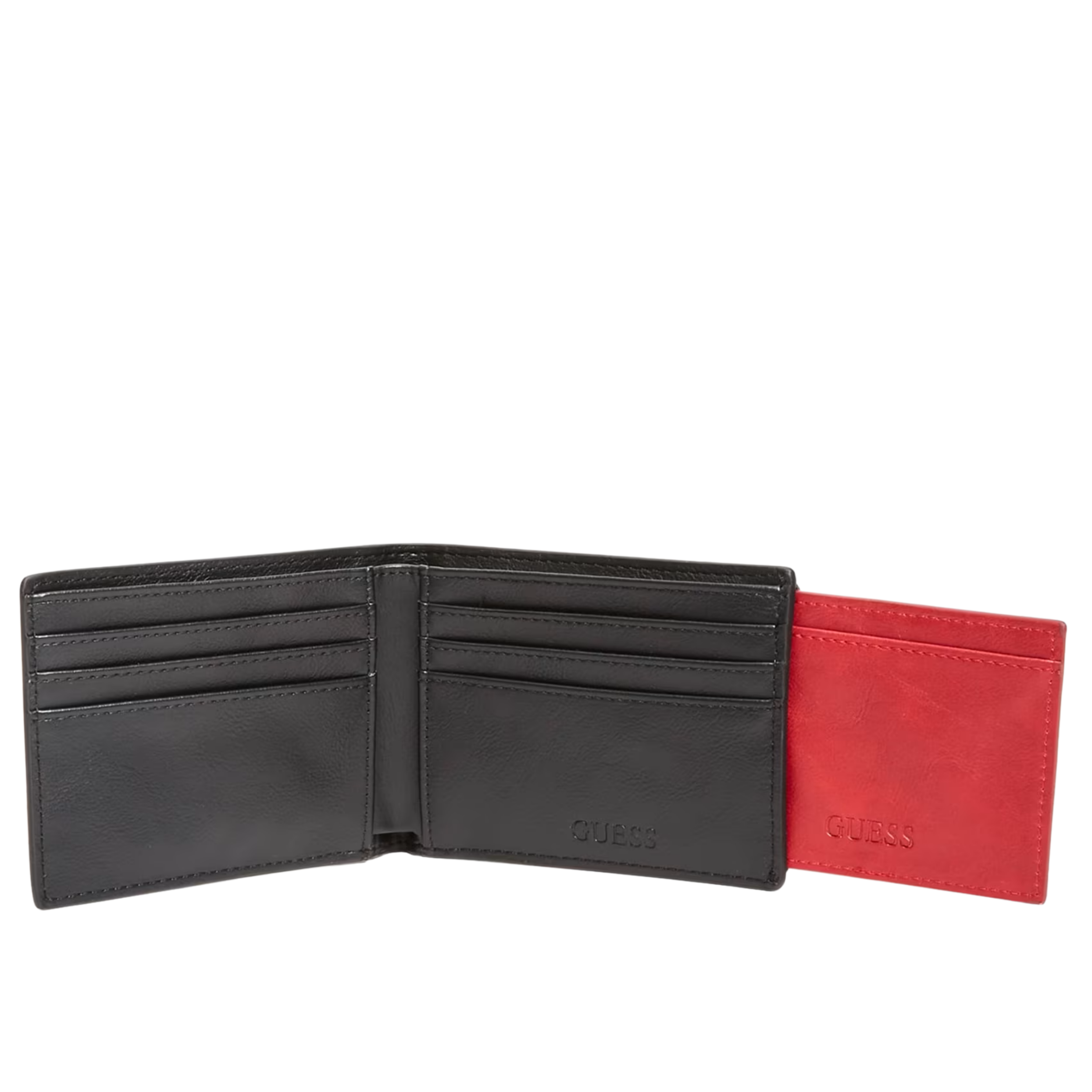 Guess Men Carter Billfold Wallet - Black