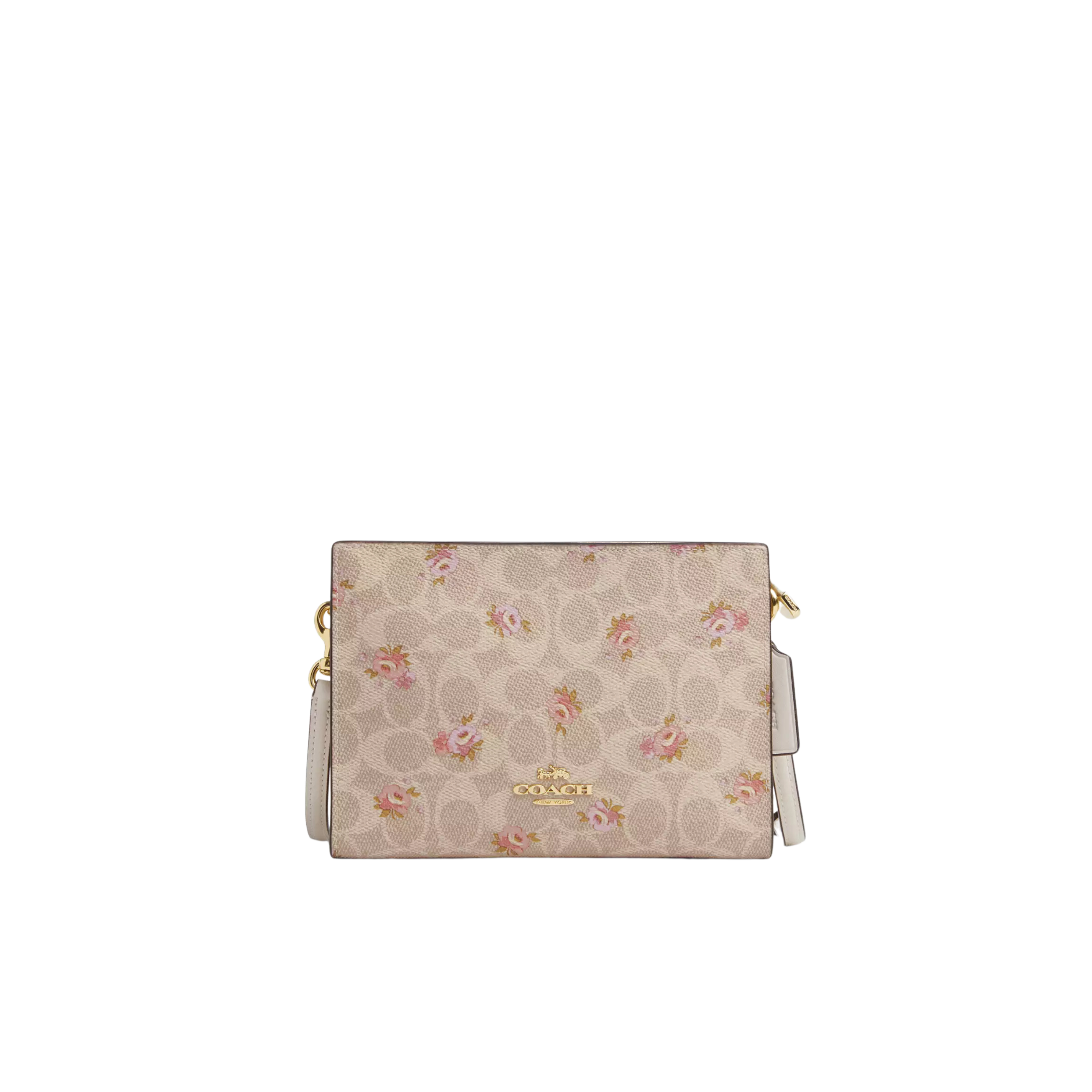 COACH Women Slim Crossbody Bag - Gold Sand