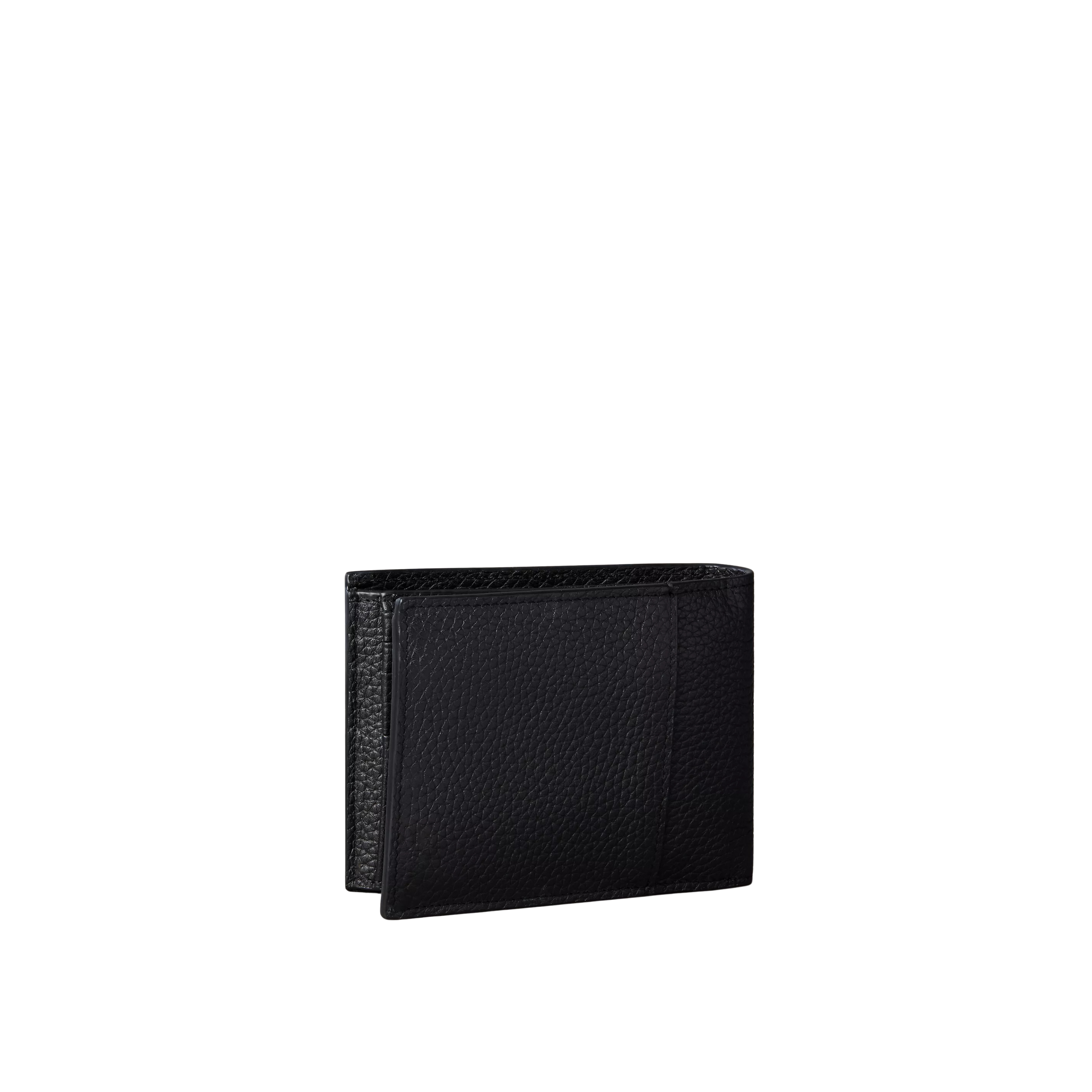 Calvin Klein Men Pebble Grain Leather Bifold Wallet with Coin Pouch - Deep Lichen Green