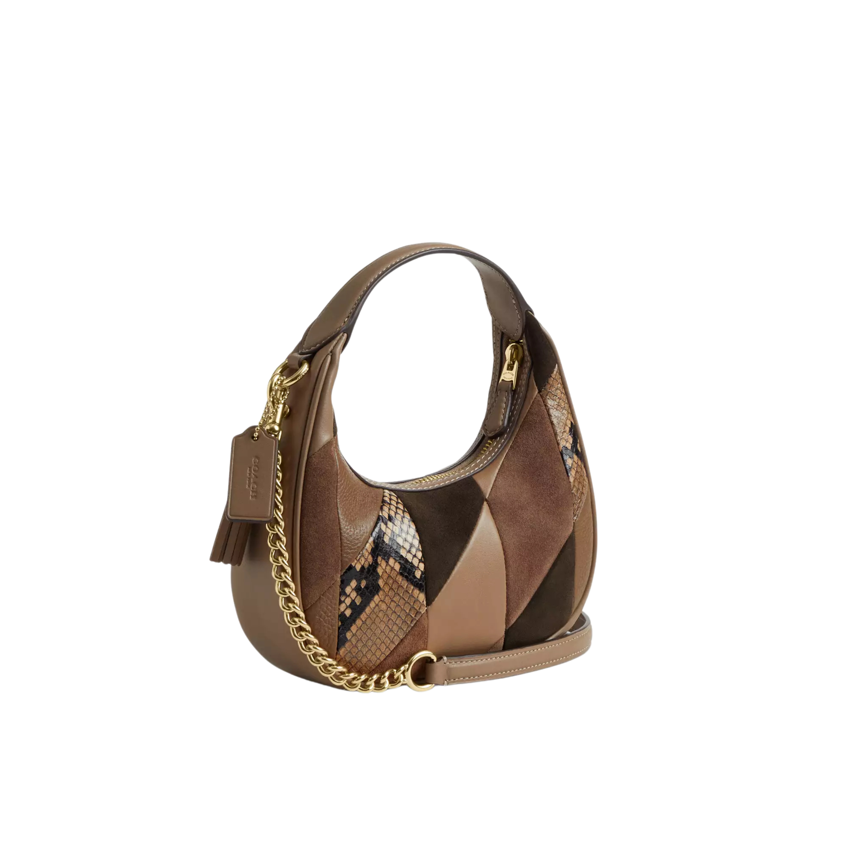 COACH Women Carmen Mini Crossbody Bag - Mushroom