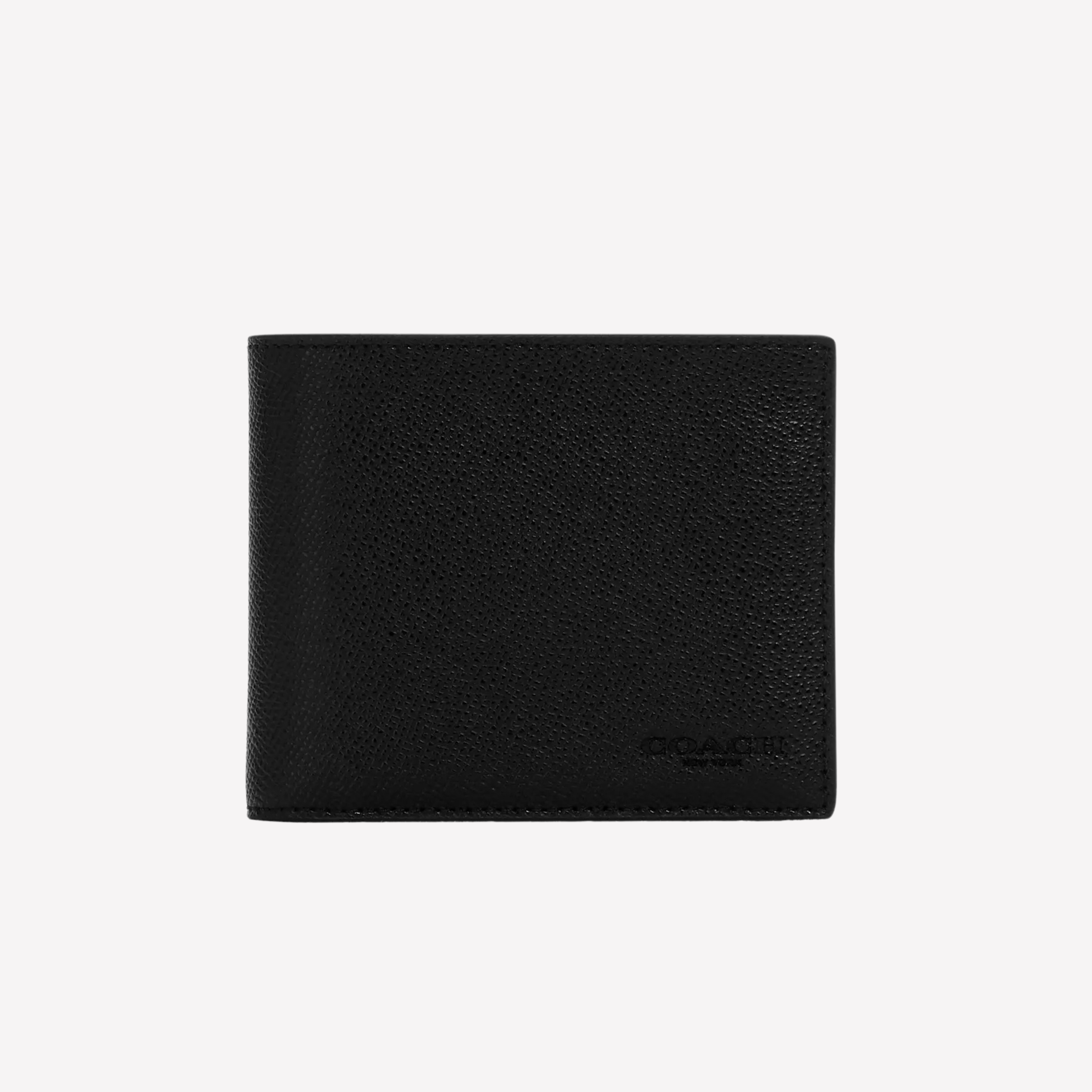 COACH 3 In 1 Wallet - Leather Black