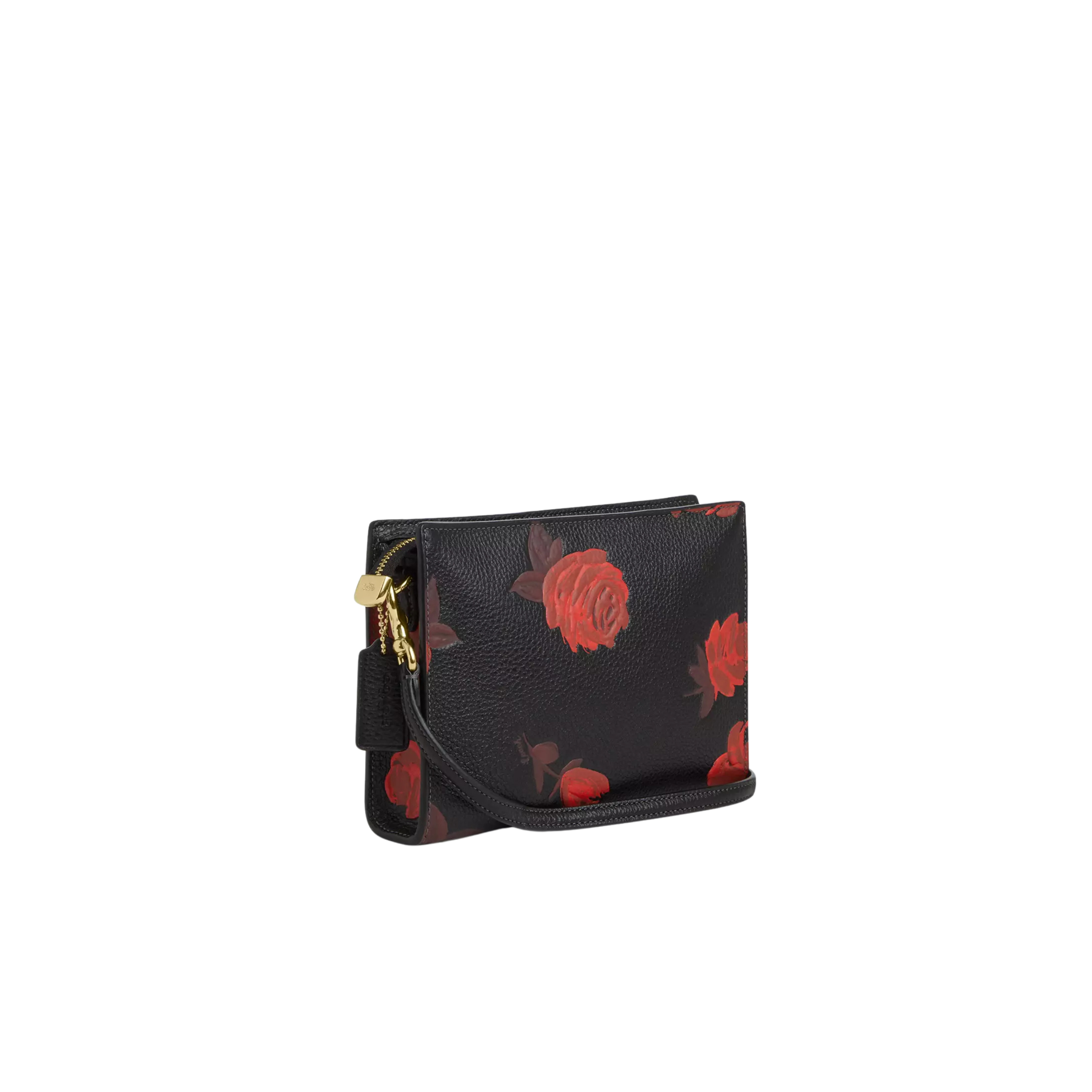 COACH Women Slim Crossbody Bag - Im Black Red