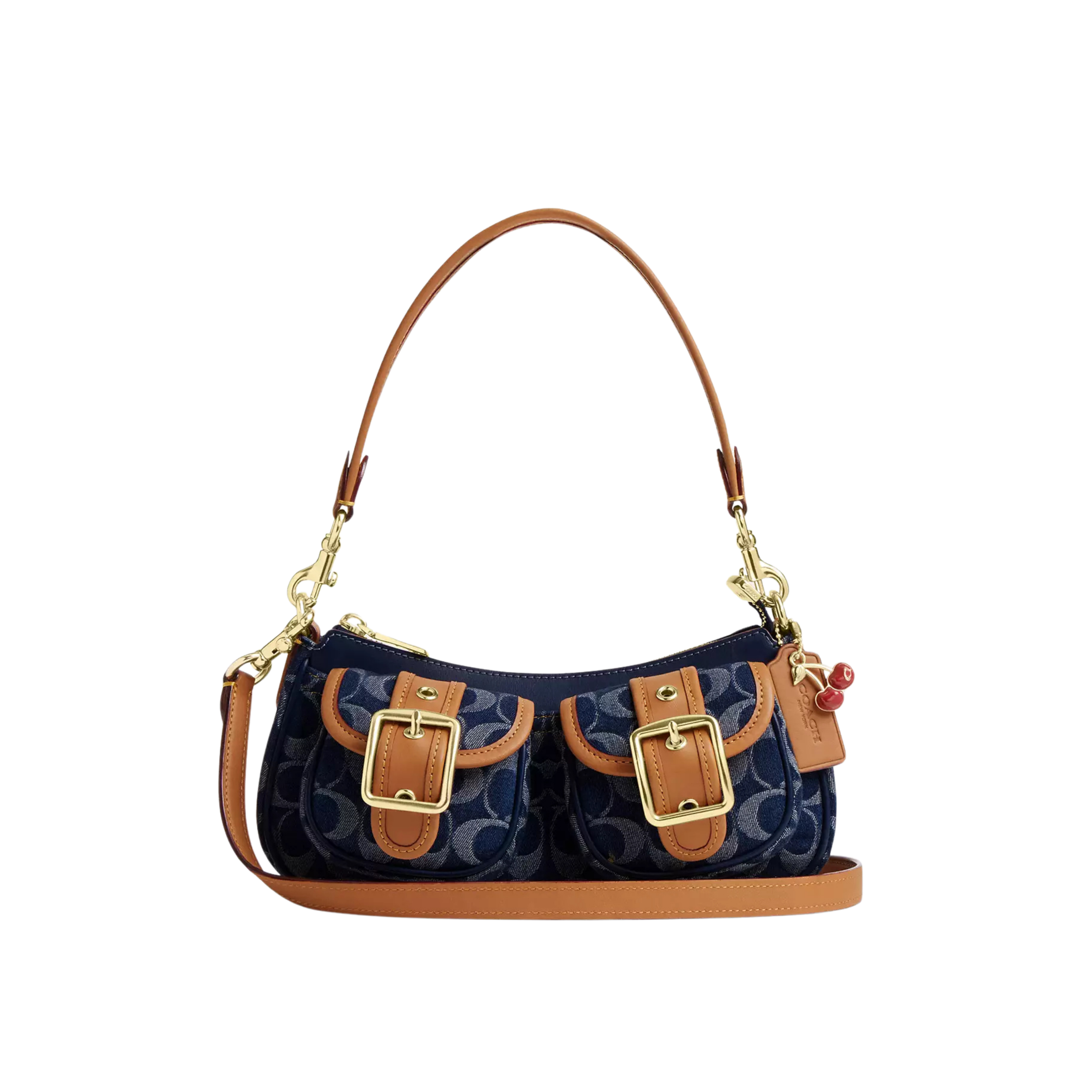 COACH Women Ashton Bag - Gold Den Gold Natural