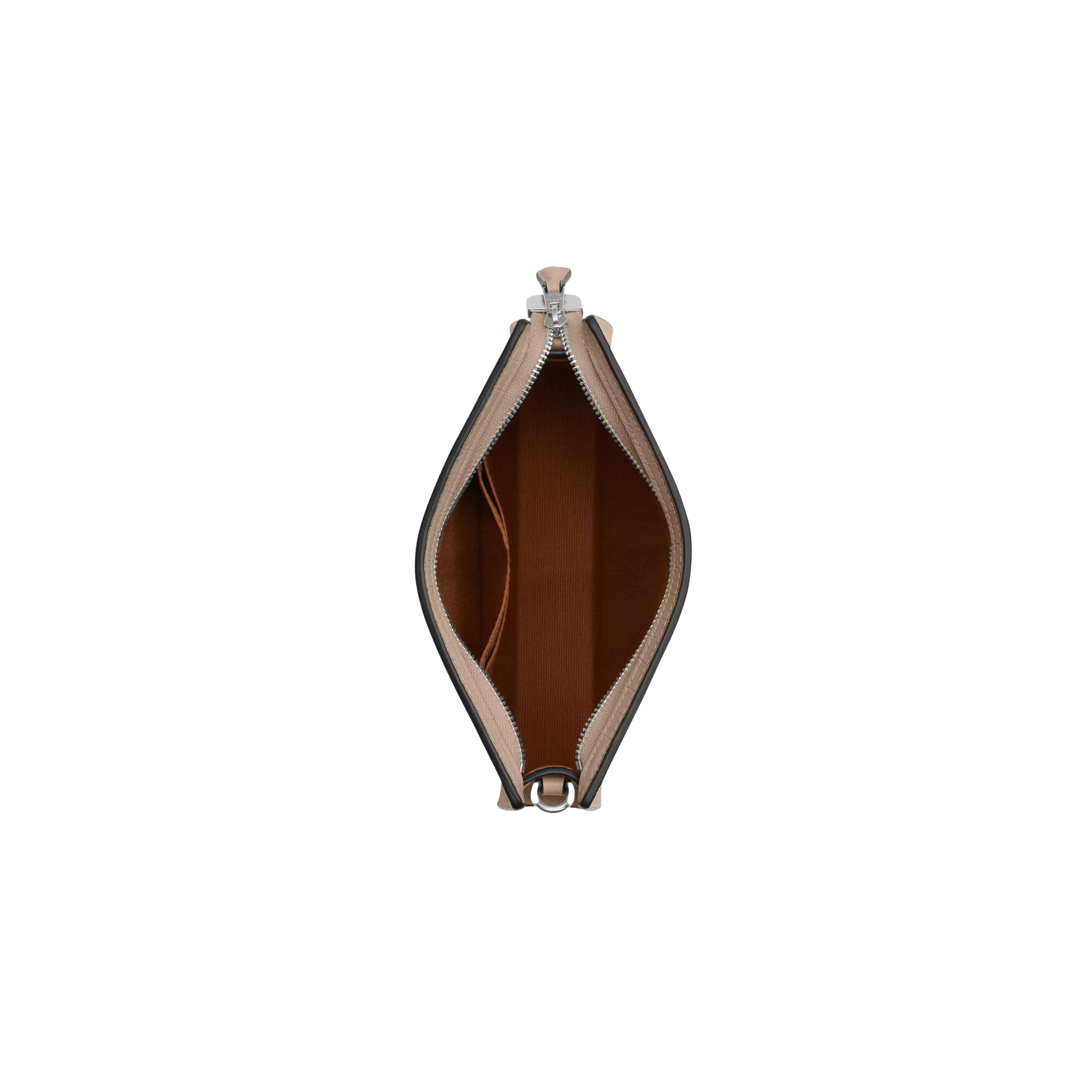 COACH Women Slim Crossbody Bag - Beige Silver