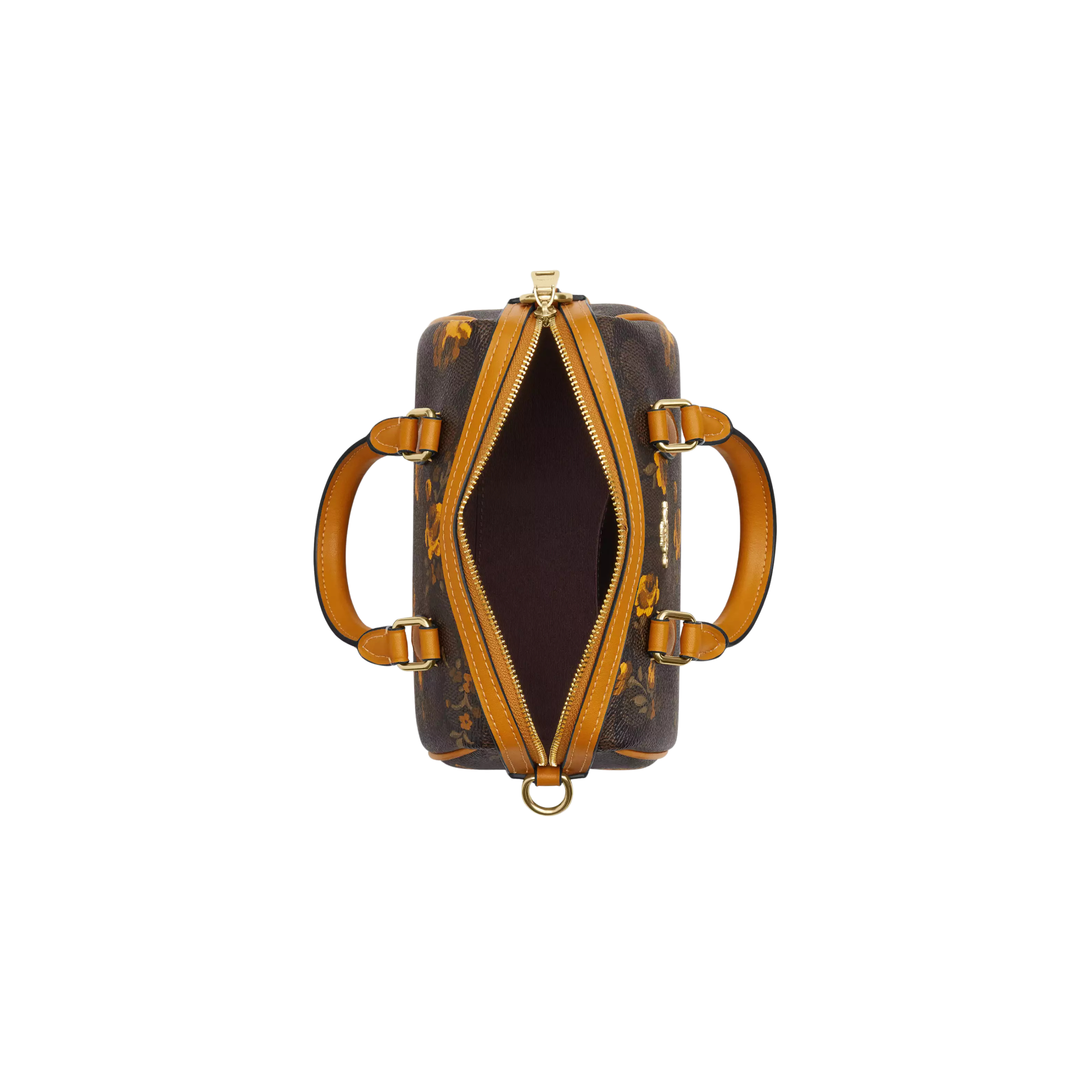 COACH Women Mini Rowan Crossbody Bag - Walnut Yellow