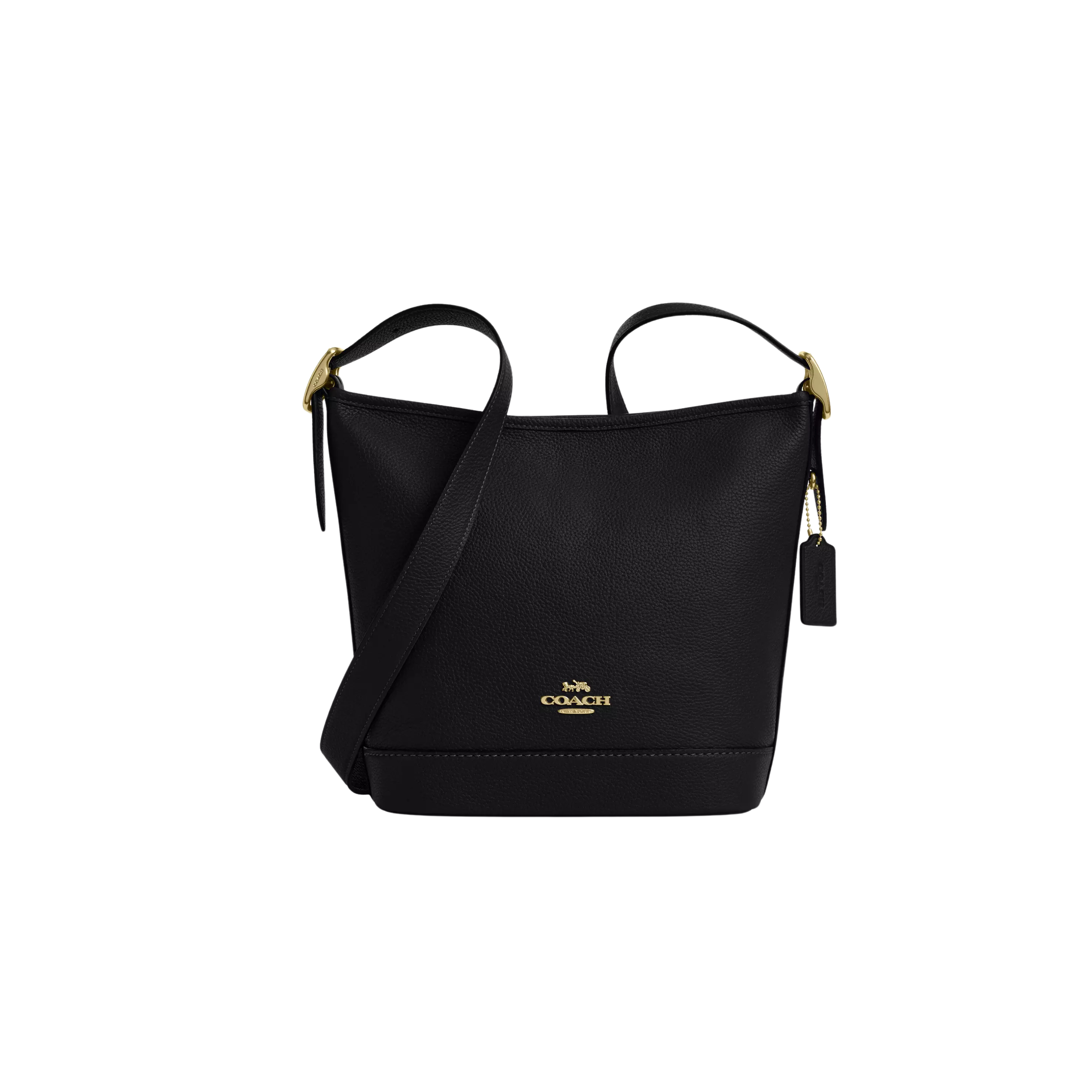 COACH Women Jude Duffle Bag - Gold Black
