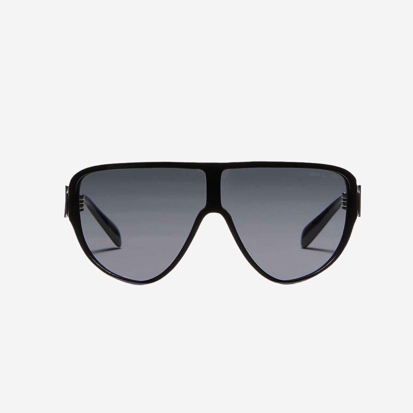 Michael Kors Women Empire Shield Sunglasses - Black