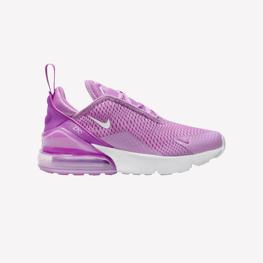 Nike Girls Kids Air Max 270 - White Rush Fuchsia