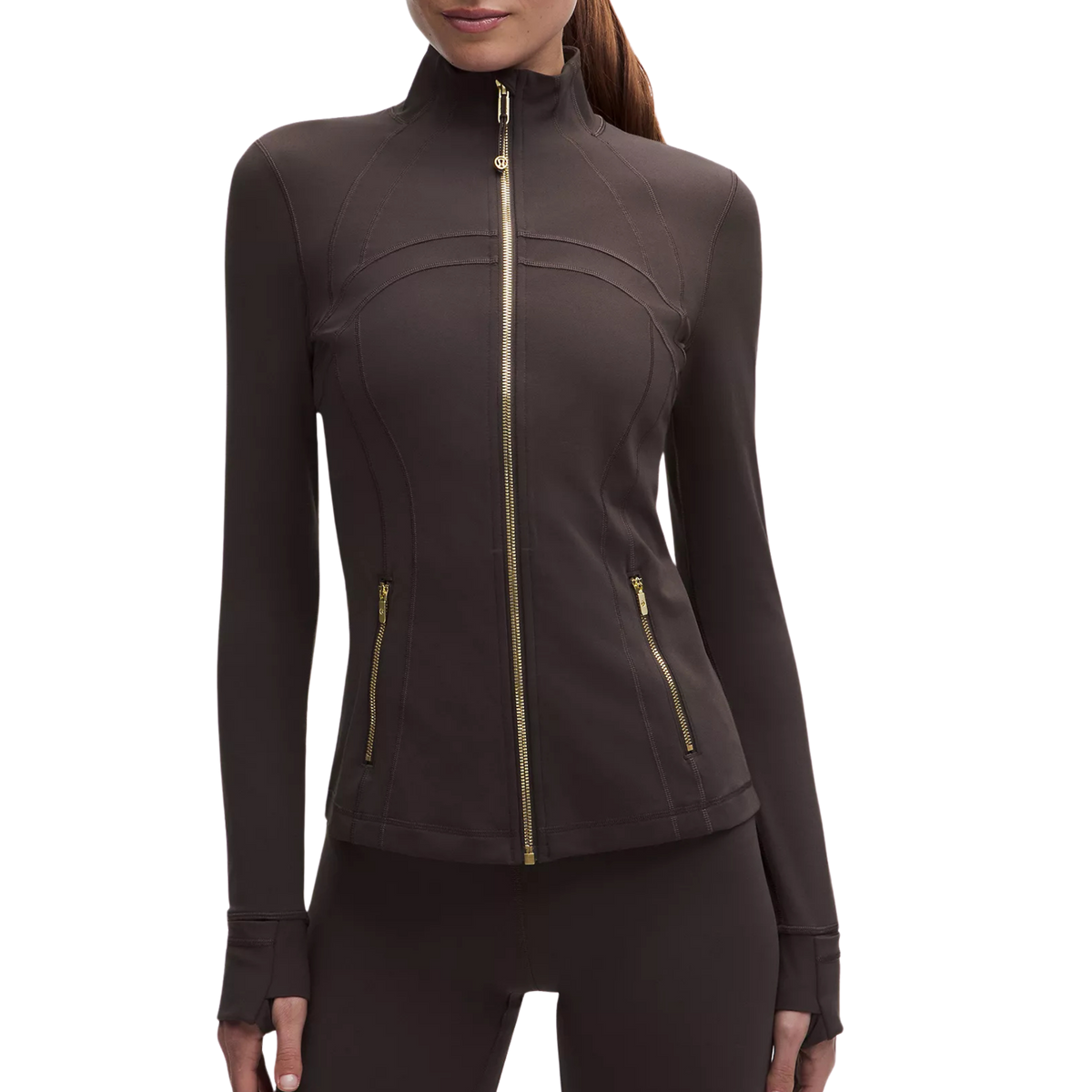 Lululemon Define Jacket - Mahogany Muse Gold
