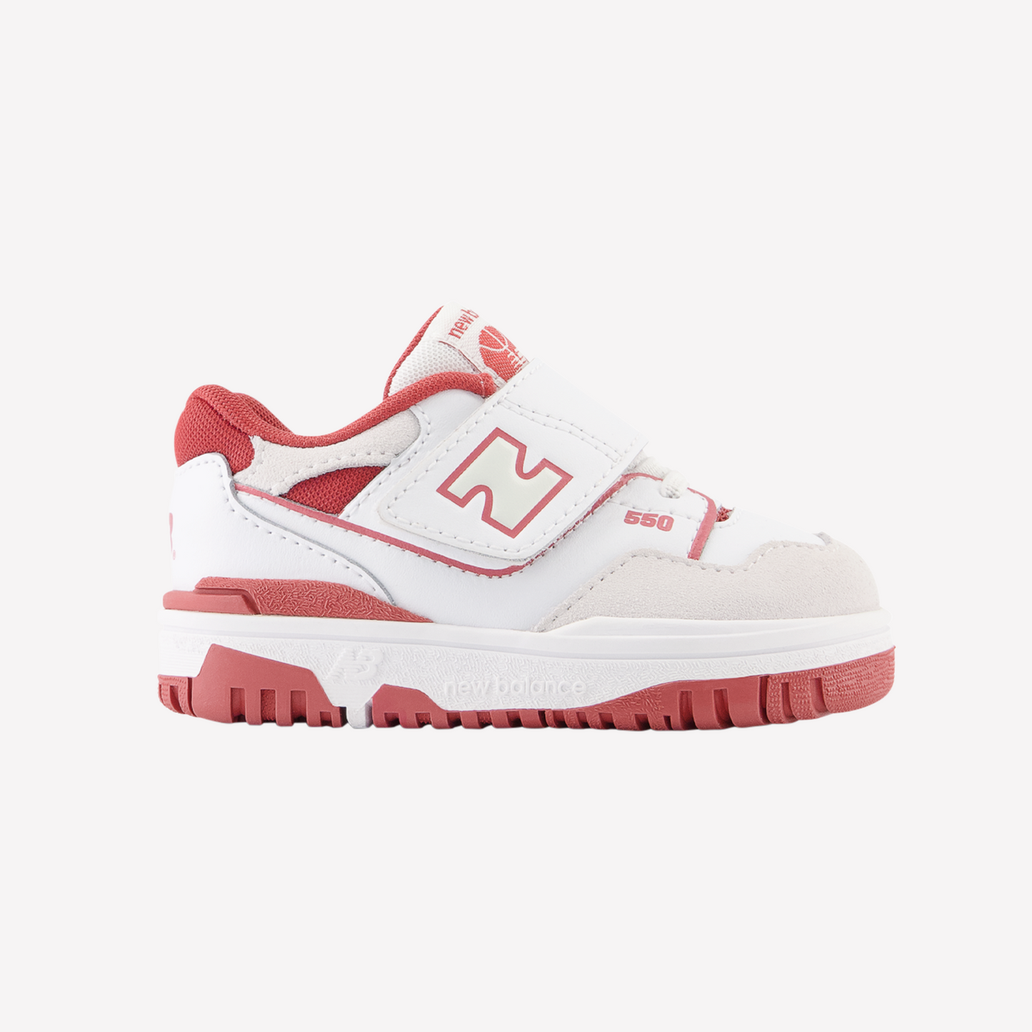 New Balance Toddler 550 - White Red