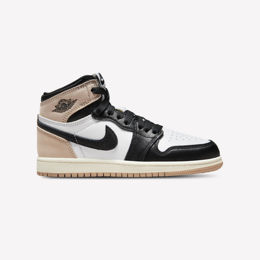 Nike Kids Jordan Retro 1 High OG  - Black/Legend Brown/White