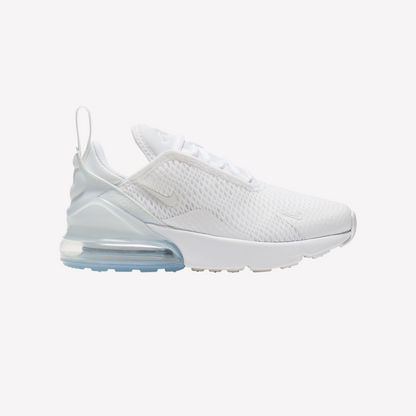 Nike Kids Air Max 270 - White Metallic Silver