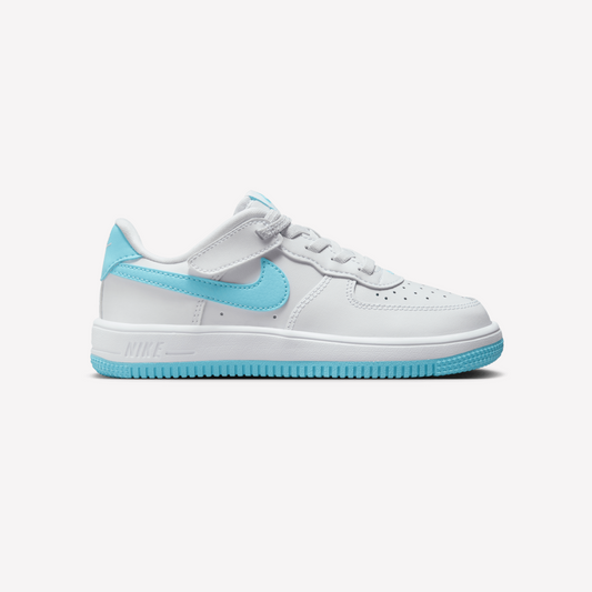 Nike Kids Air Force 1 Low EasyOn - White Blue