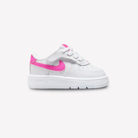 Nike Toddler Air Force 1 Low EasyOn - White Laser Fuchsia