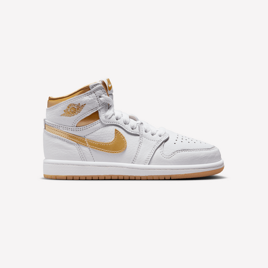 Nike Kids Jordan Retro 1 High OG  - Metallic Gold