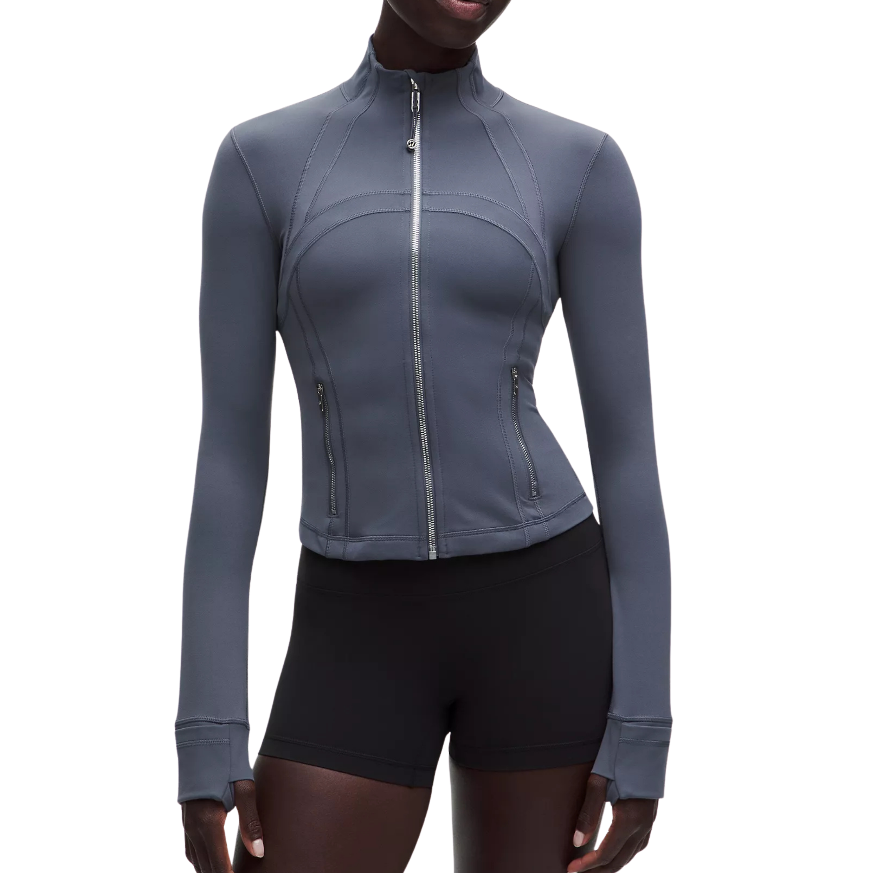 Lululemon Define Cropped Jacket - Dusty Diamond Mirror Silver