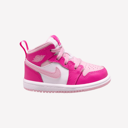 Nike Girls Toddler Jordan AJ 1 Mid - Fierce Pink