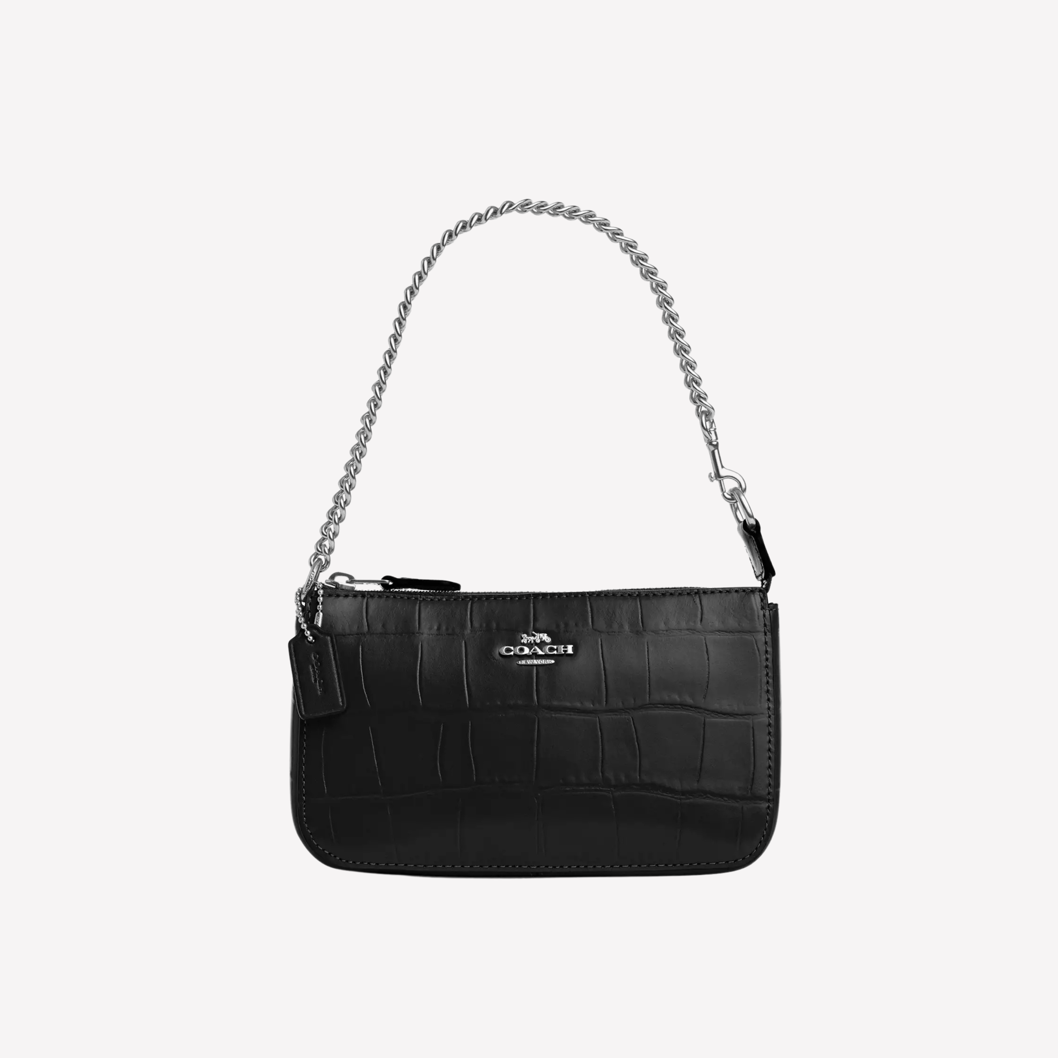 COACH Nolita 19 Bag - Crocodile Black
