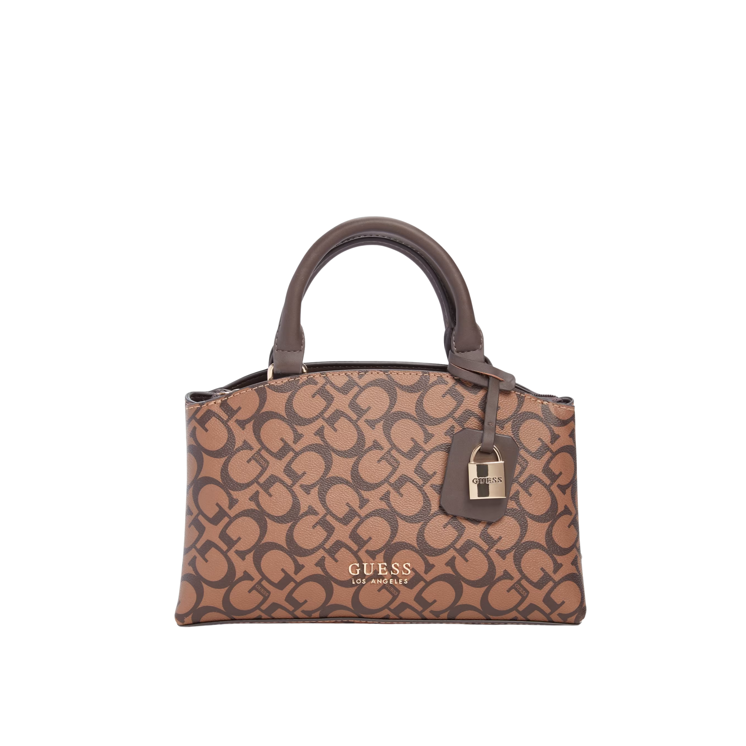 Guess Women Easley Small Satchel - Brown