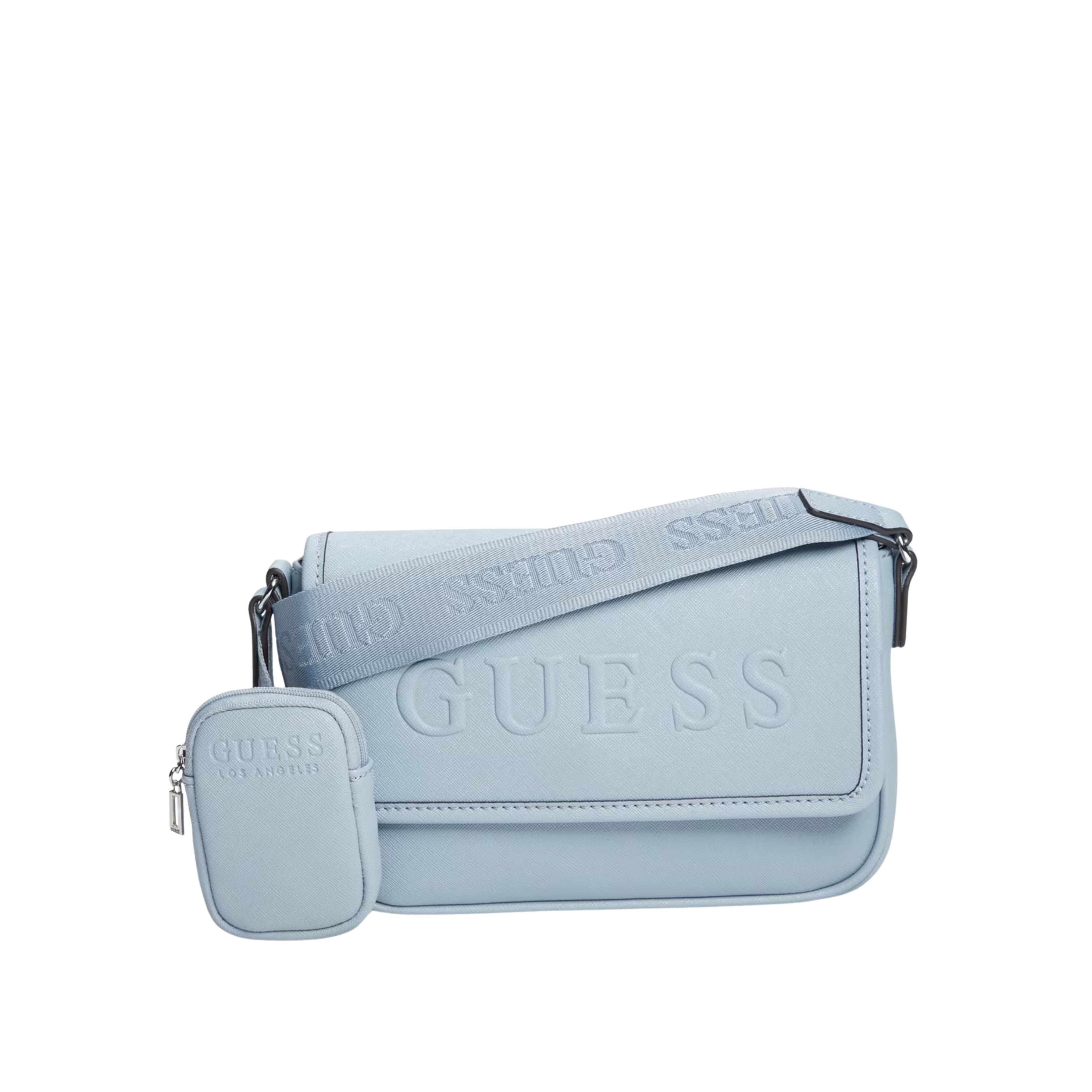 Guess Women Haddington Mini Crossbody - Blue