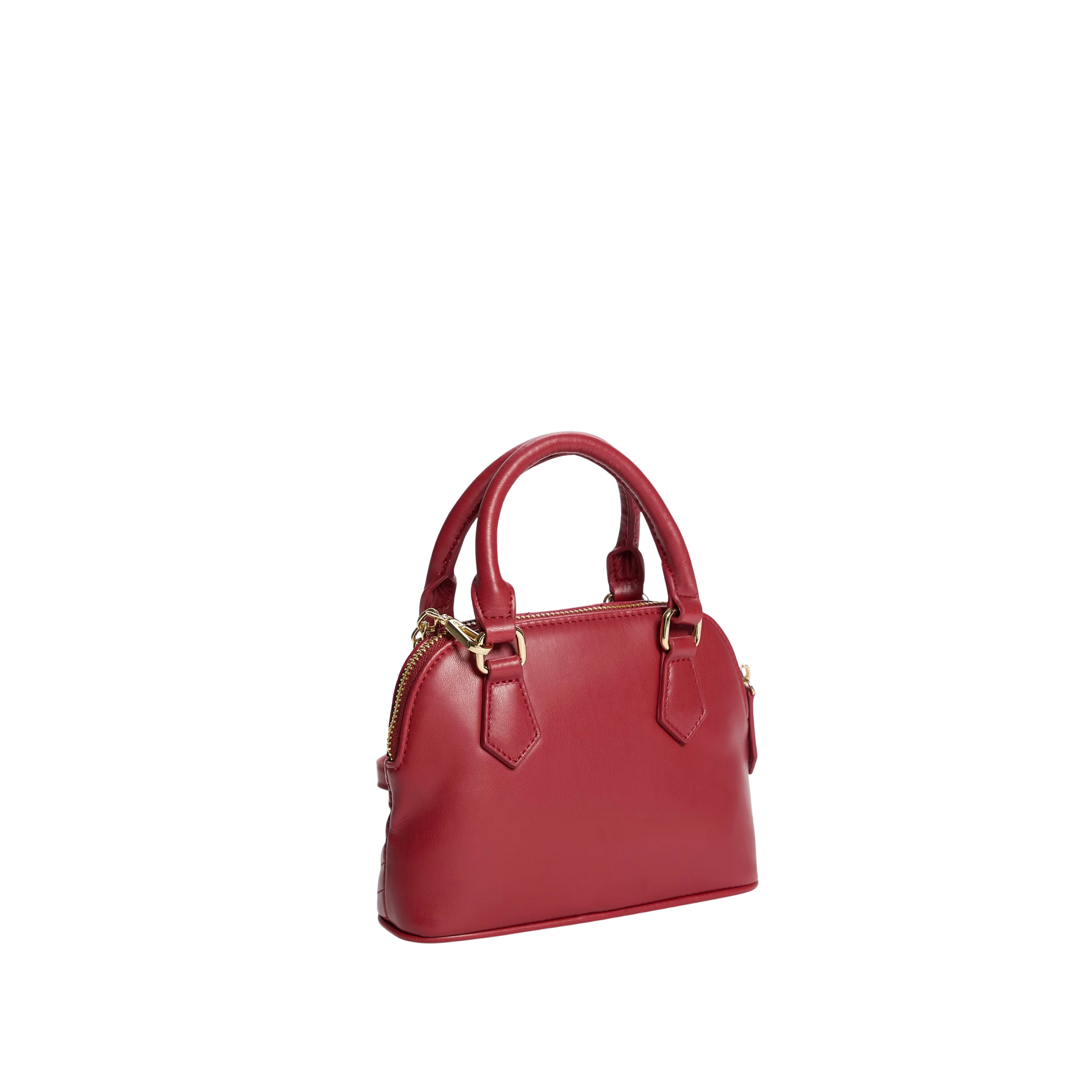 GUESS Women Elise Dome Satchel - Red