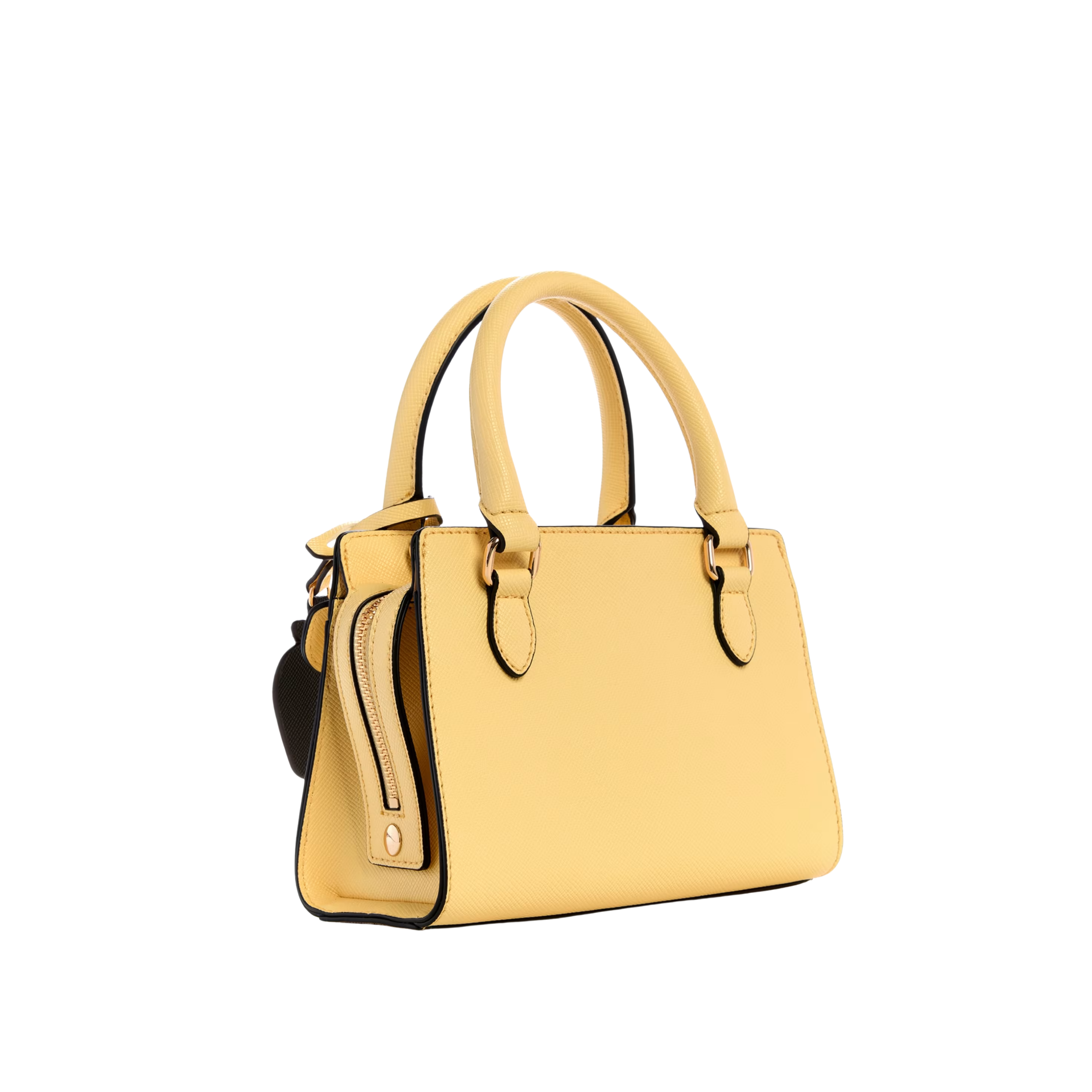 Guess Women Ferrara Small Satchel - Yellow