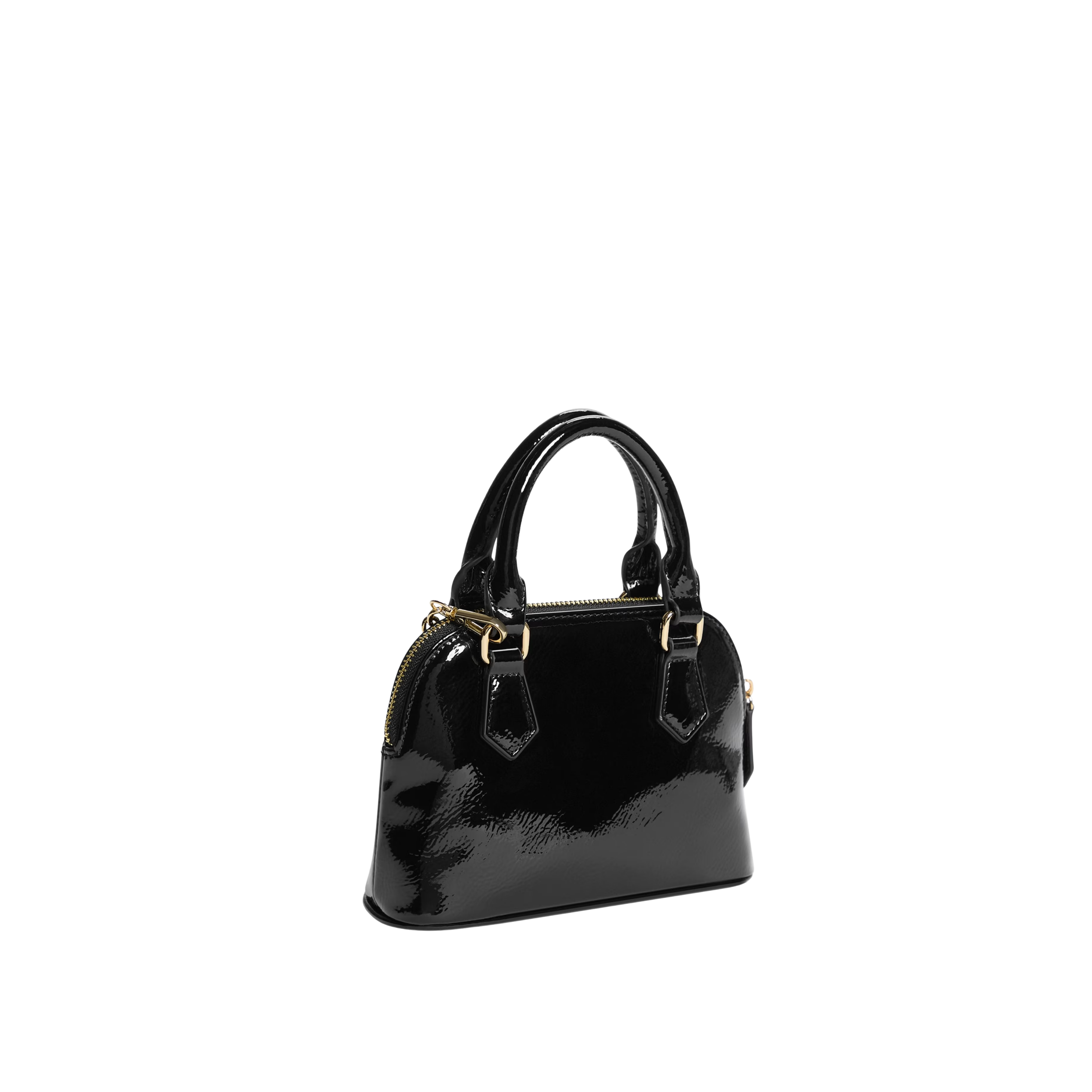 GUESS Women Elise Dome Satchel - Black