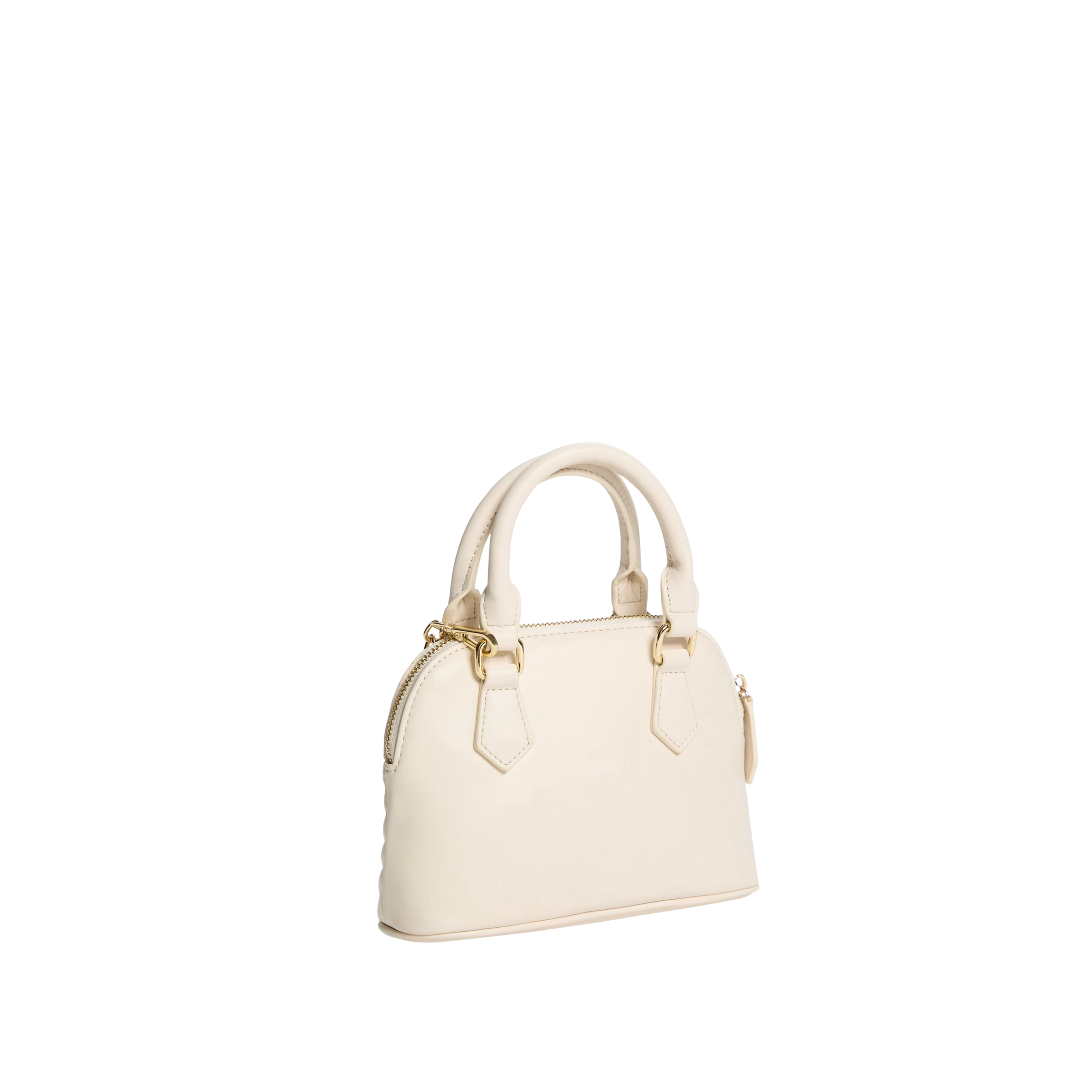 GUESS Women Elise Dome Satchel - Off White