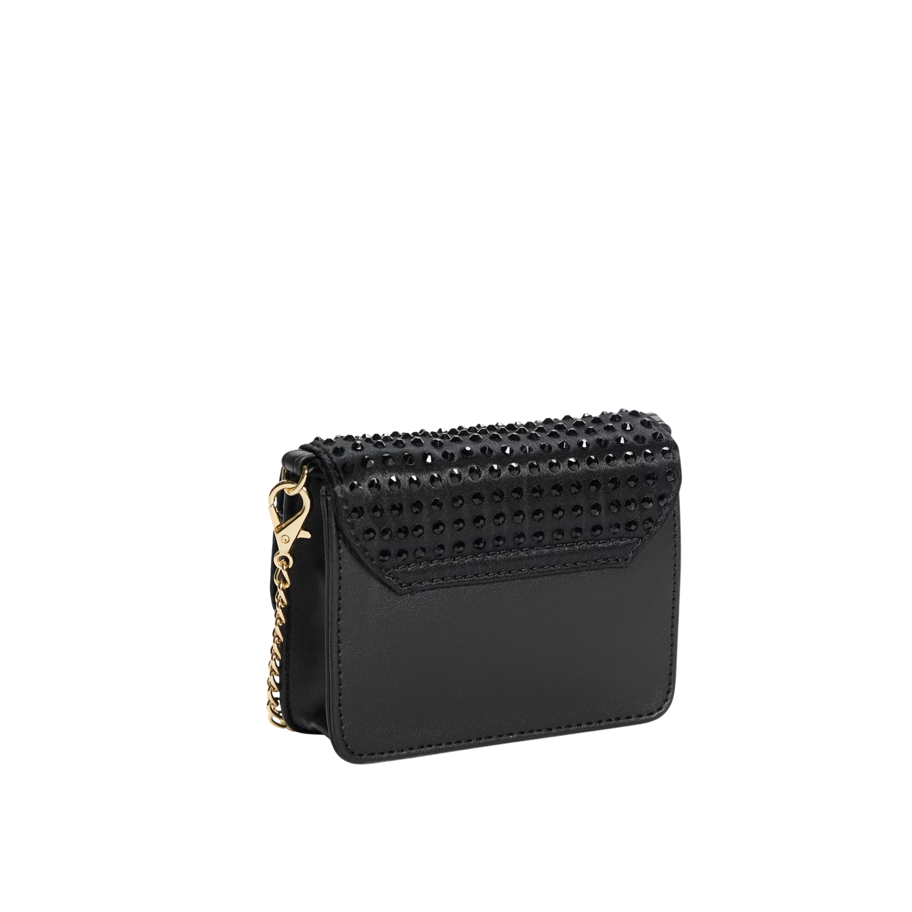 Guess Women Elssie Card Case Crossbody - Black