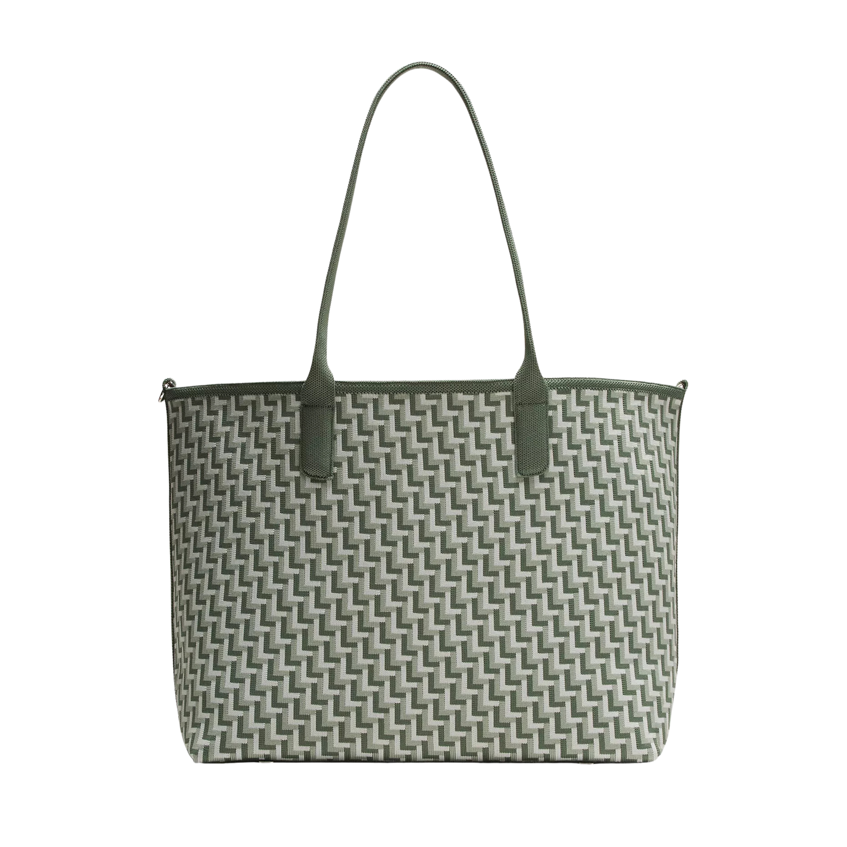 Lululemon Classic Knit Tote Bag 18L - Grey Eucalyptus Jade Grey