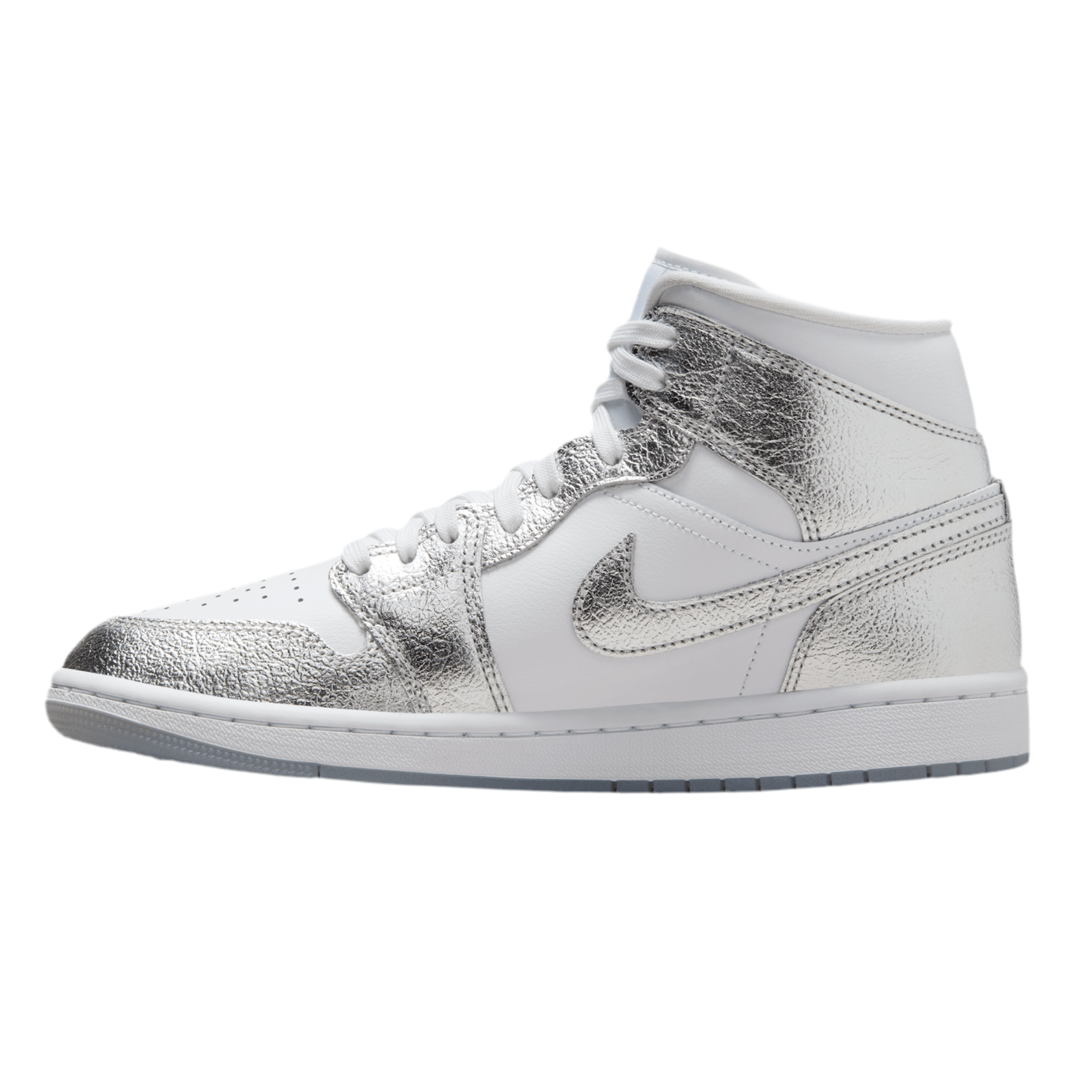 Nike Women's Jordan 1 Mid SE - Silver